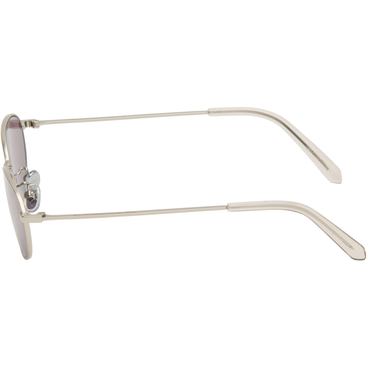  Retrosuperfuture Silver Uovo Sunglasses 