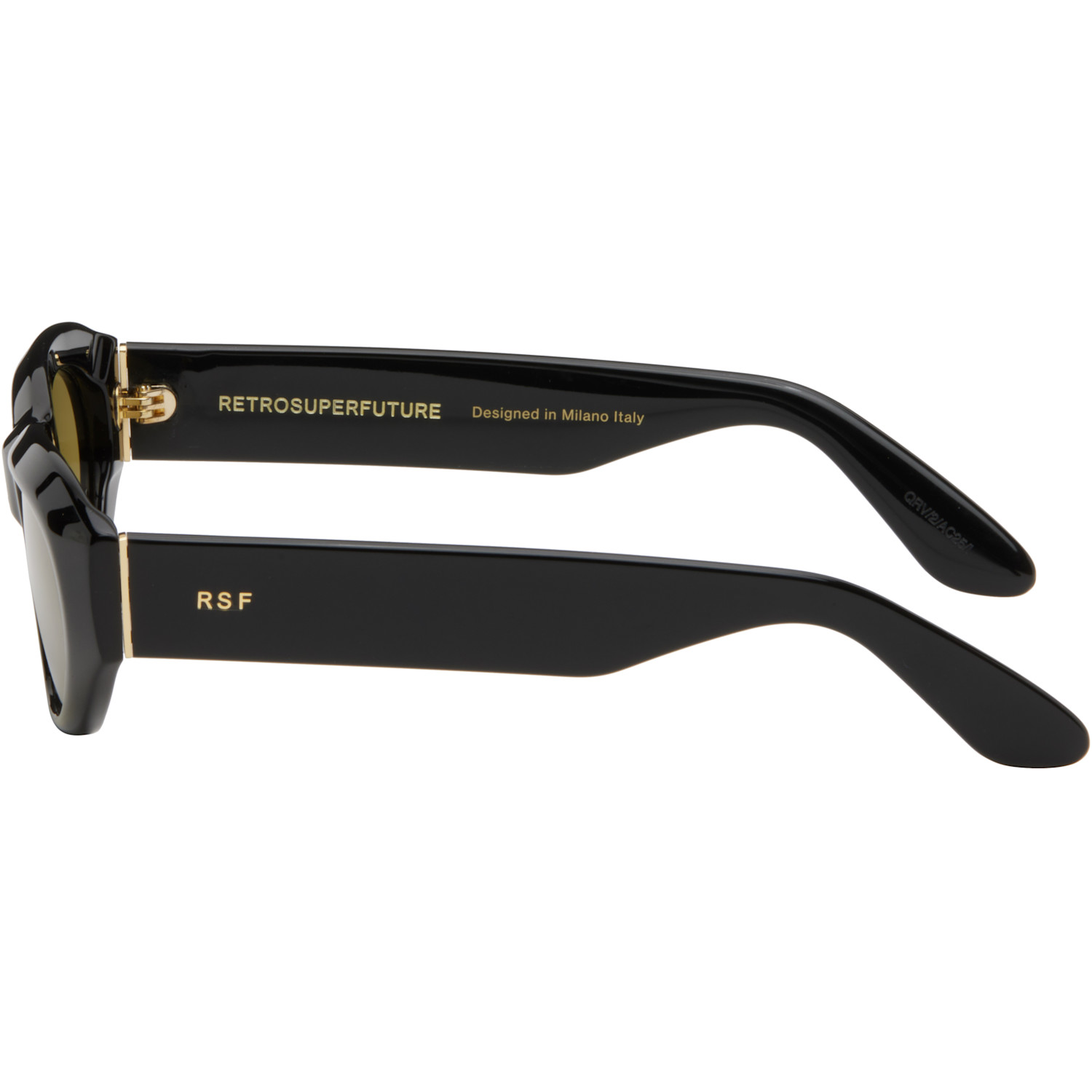  Retrosuperfuture Black Cinema Sunglasses 