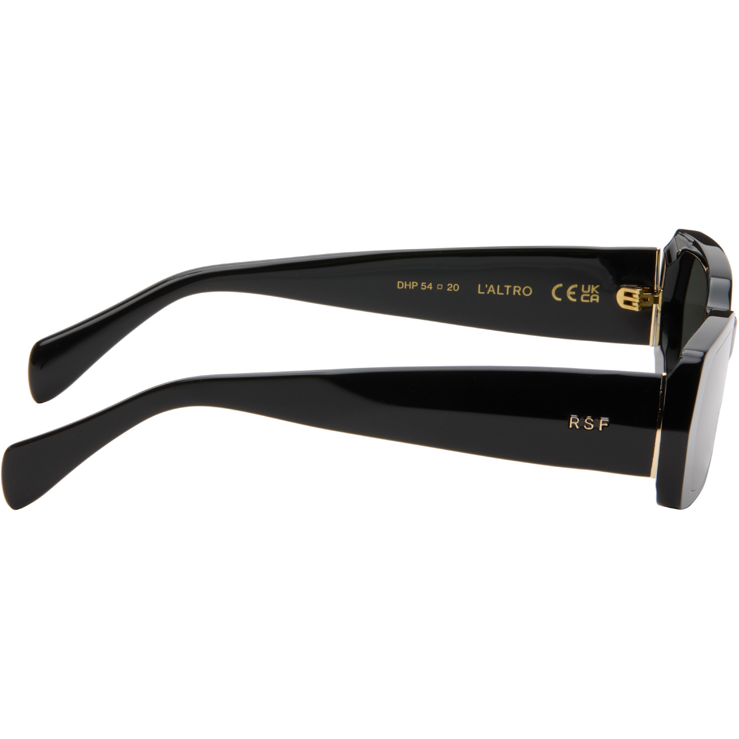  Retrosuperfuture Black 'l'altro' Sunglasses 
