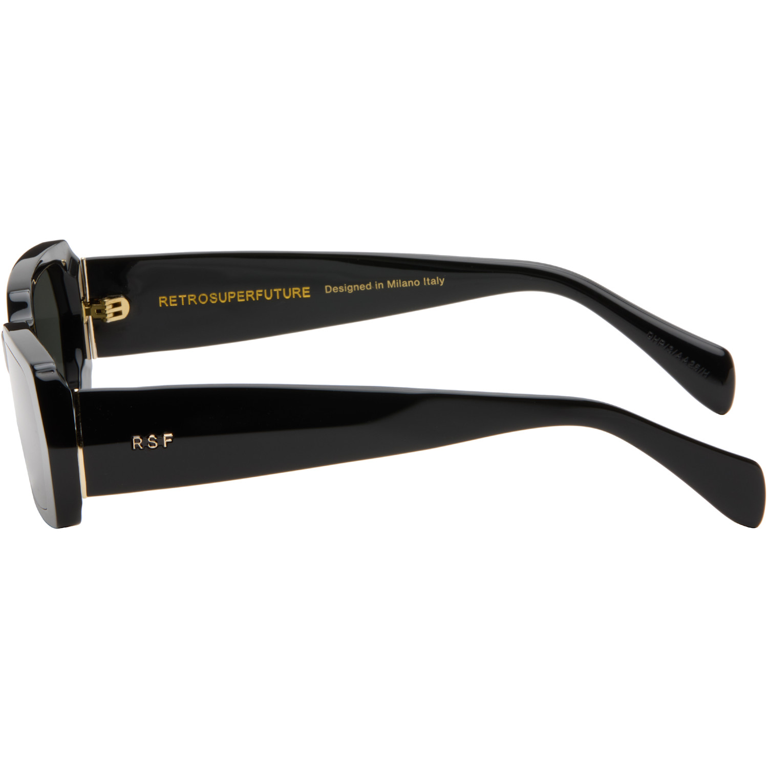  Retrosuperfuture Black 'l'altro' Sunglasses 