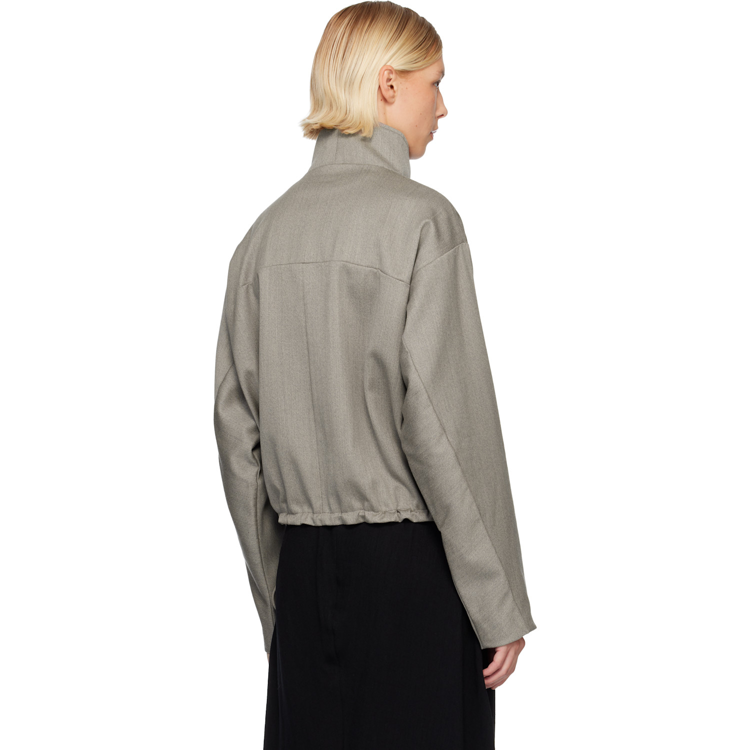  St. Agni Gray Oupa Flight Jacket 