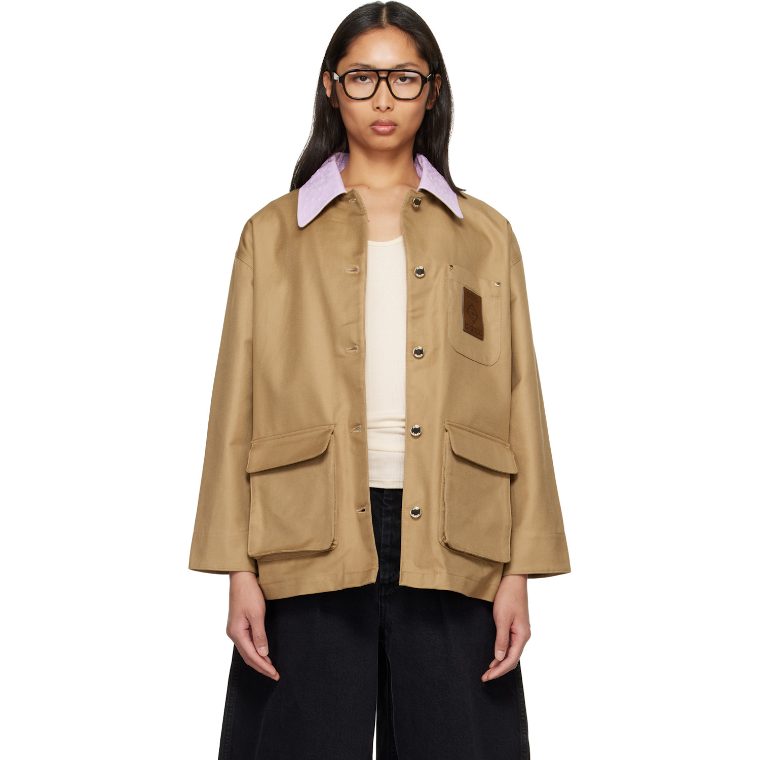 Casablanca Beige Pocket Jacket