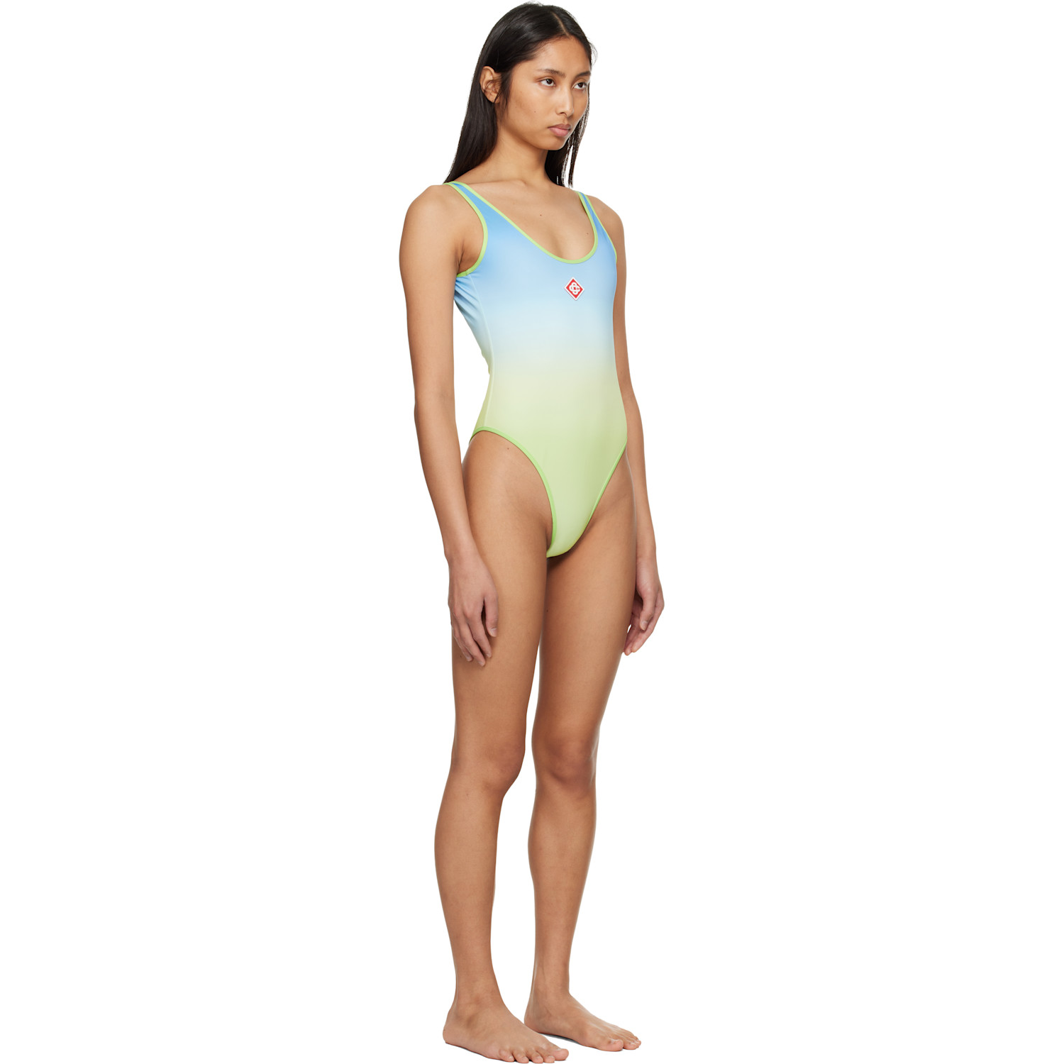  Casablanca Blue & Green Gradient Swimsuit 