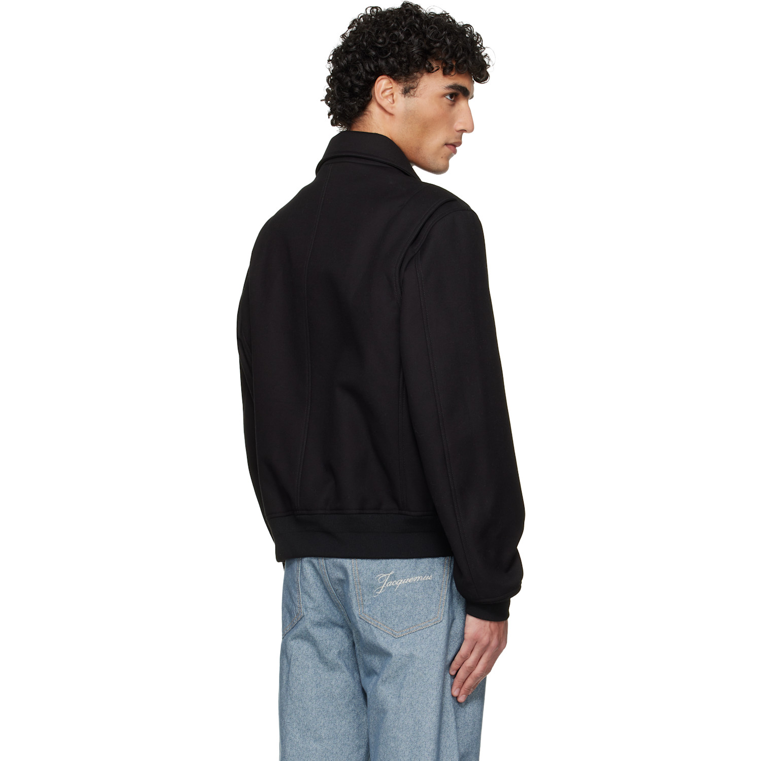  Casablanca Black Wool Jacket 