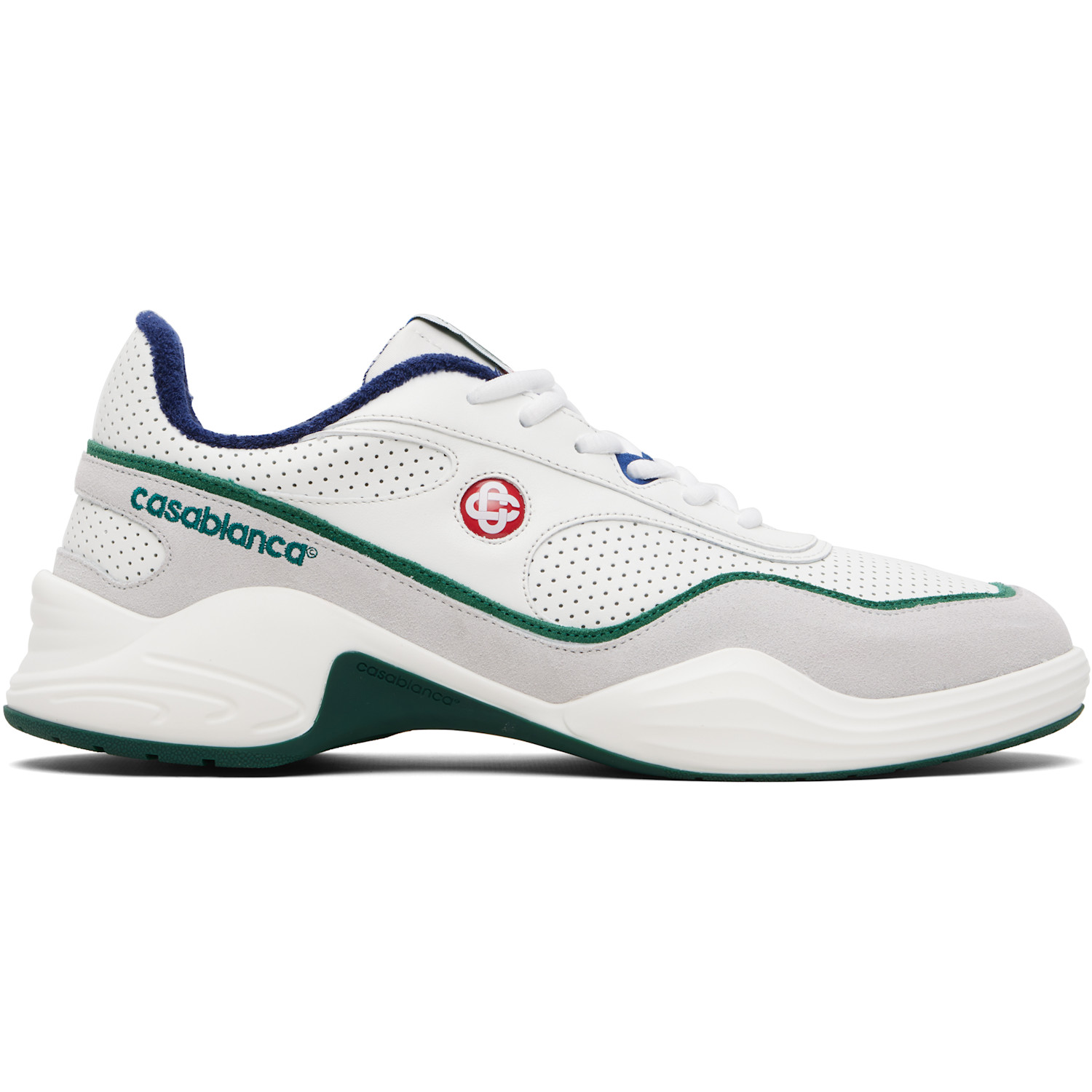 Casablanca Off-White Court Championship Sneakers