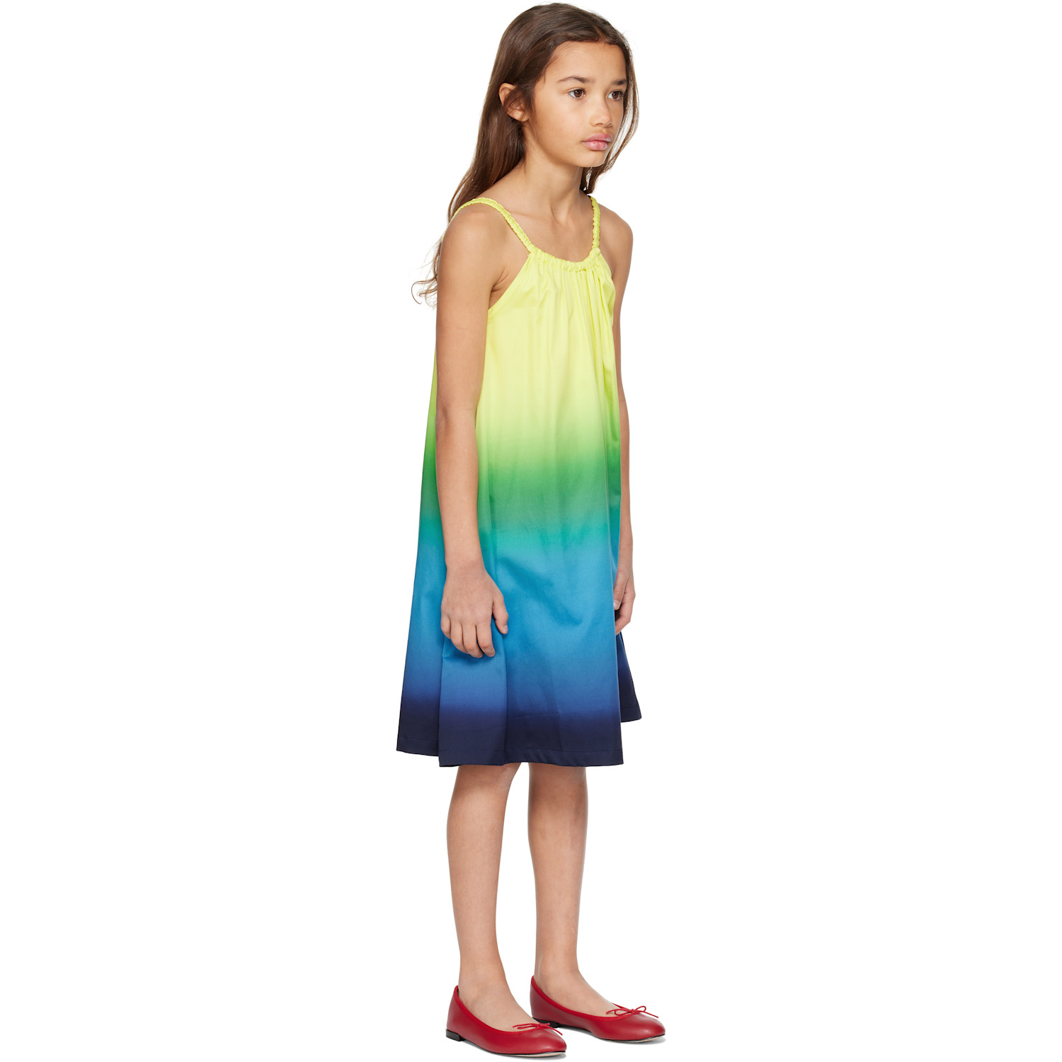  Casablanca Kids Multicolor Gradient Dress 