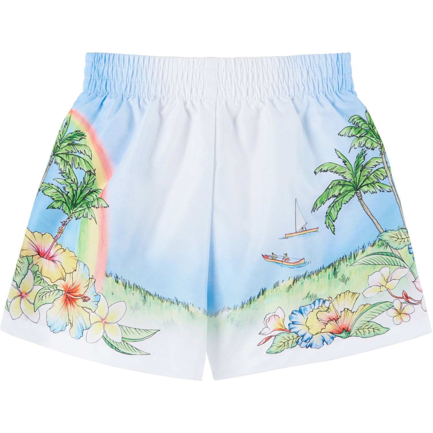  Casablanca Kids Multicolor Printed Swim Shorts 