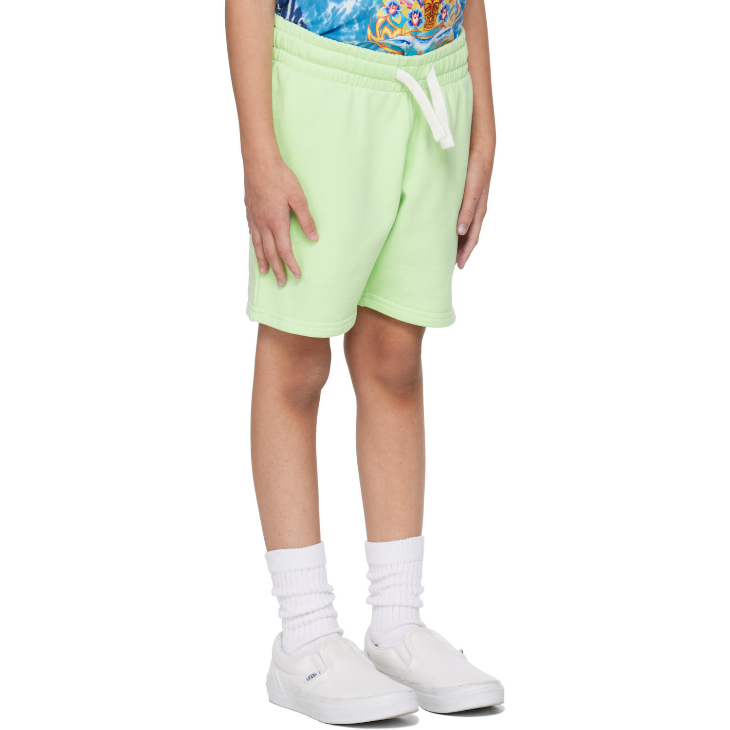  Casablanca Kids Green Innocence Triangle Shorts 