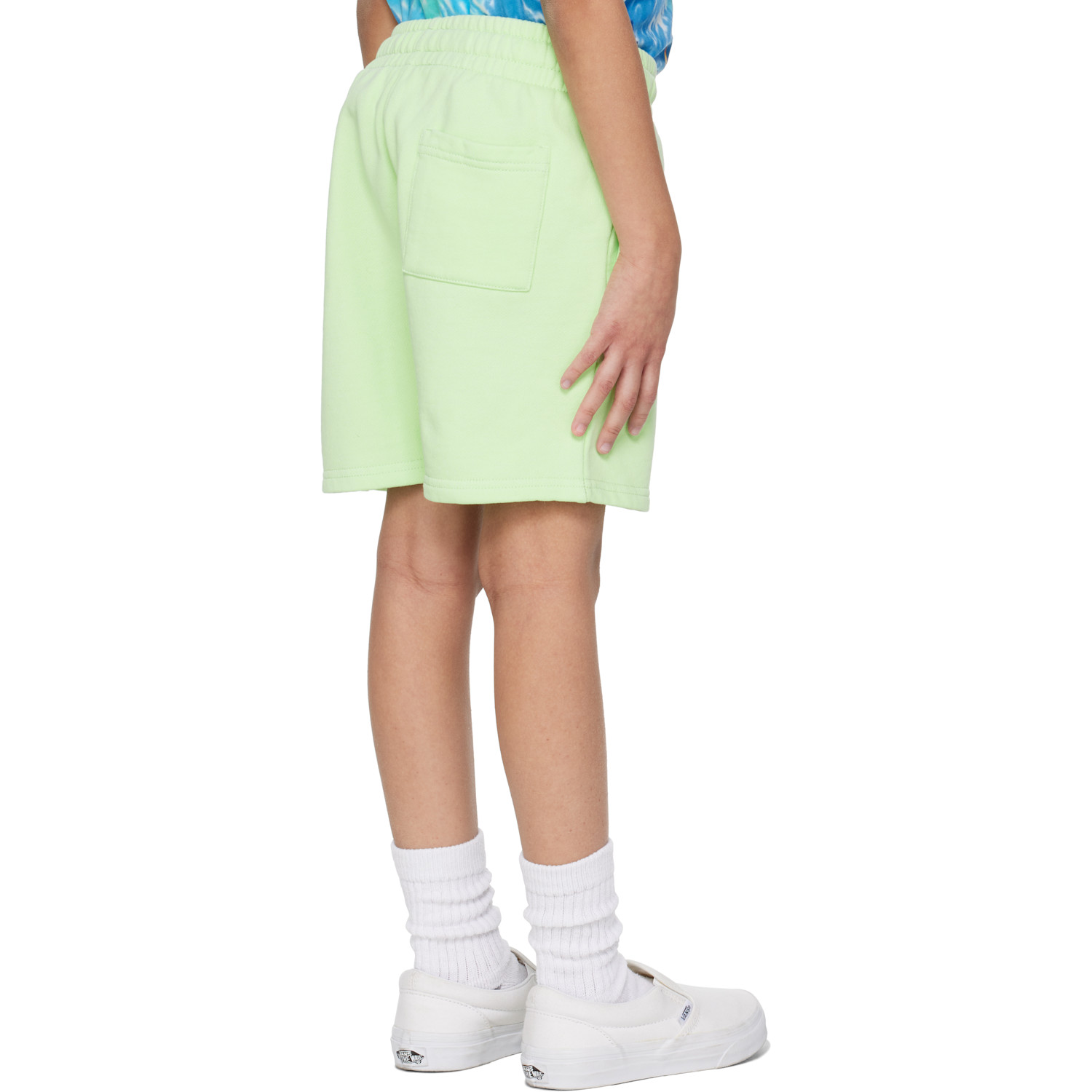  Casablanca Kids Green Innocence Triangle Shorts 