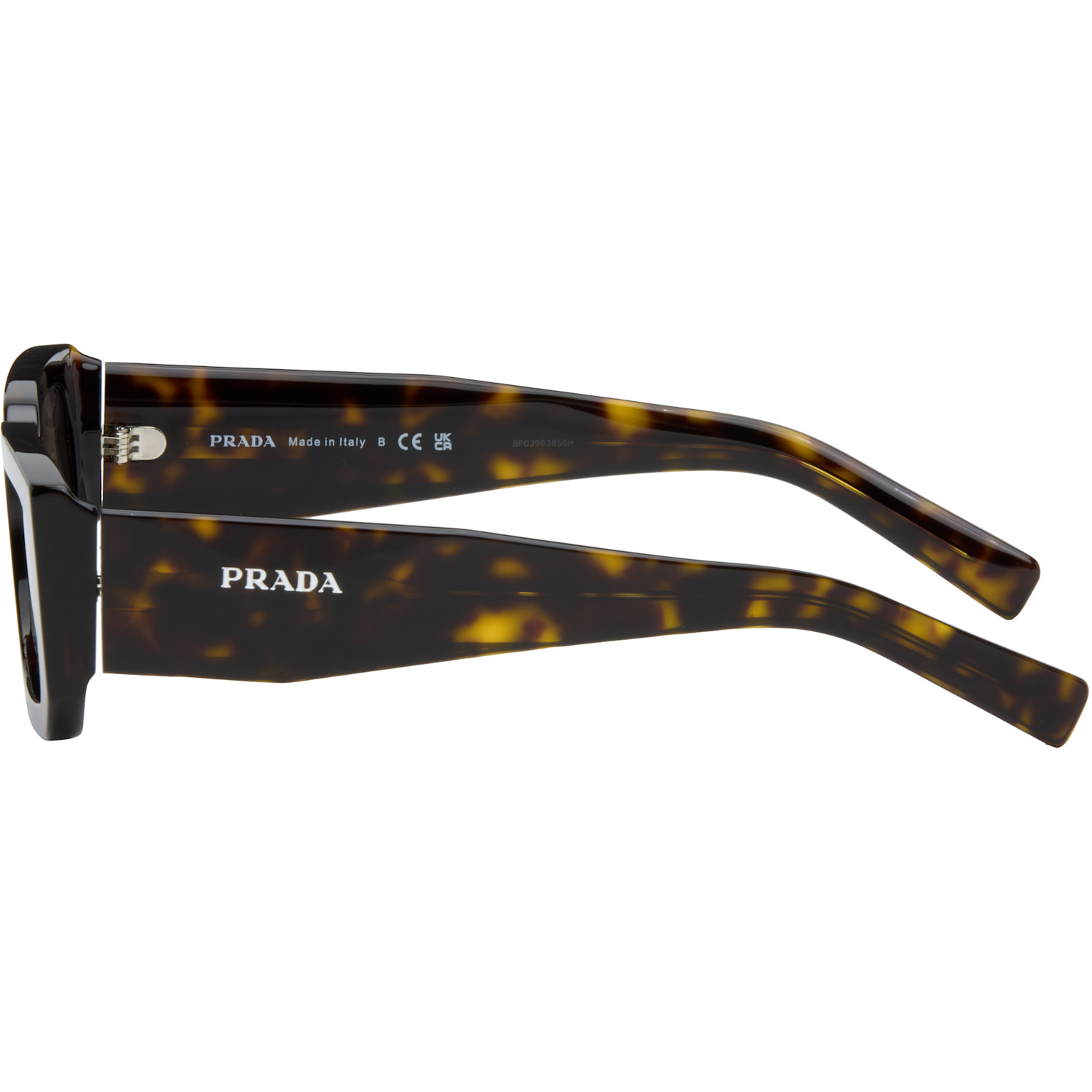  Prada Eyewear Brown Symbole Sunglasses 