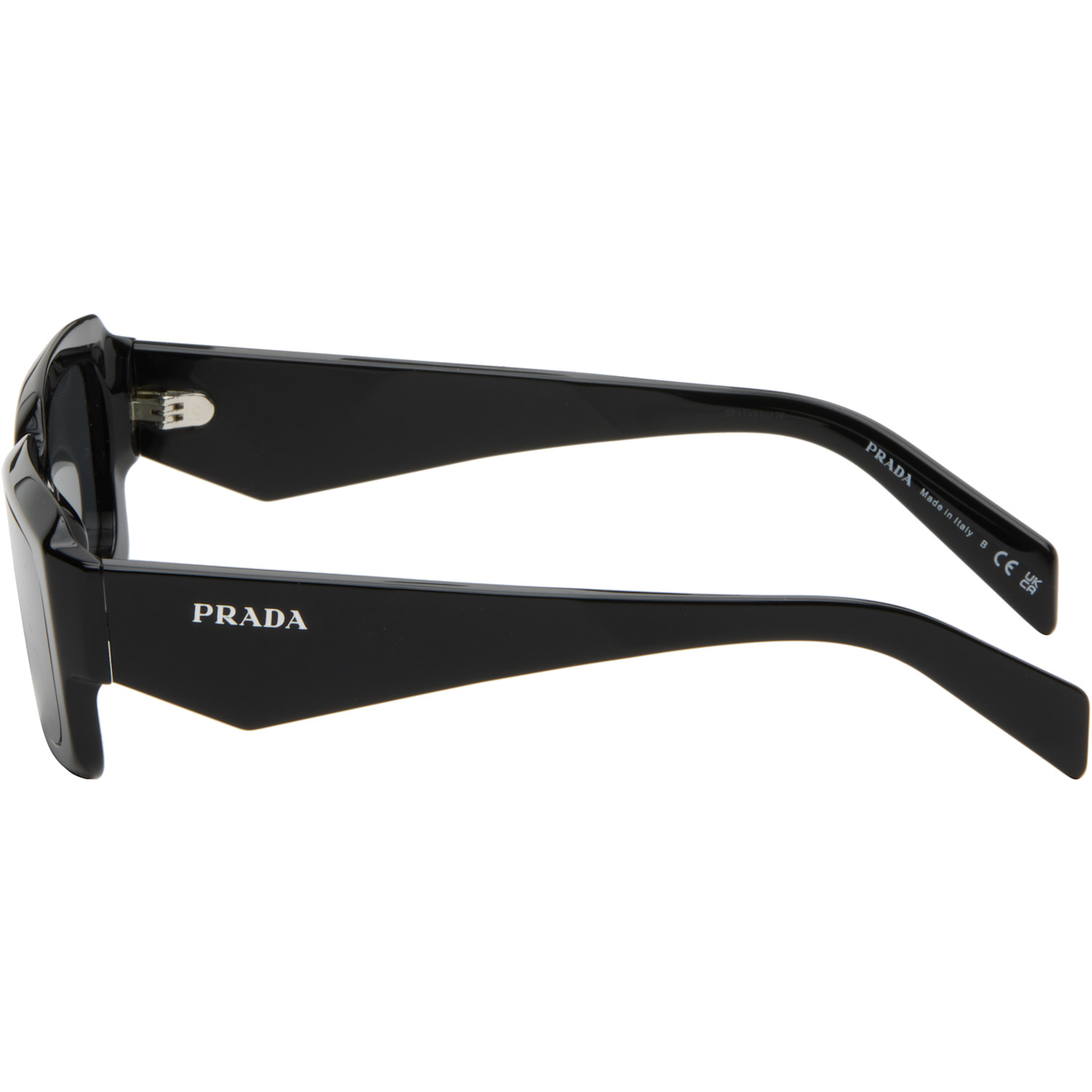  Prada Eyewear Black 'prada Symbole' Sunglasses 