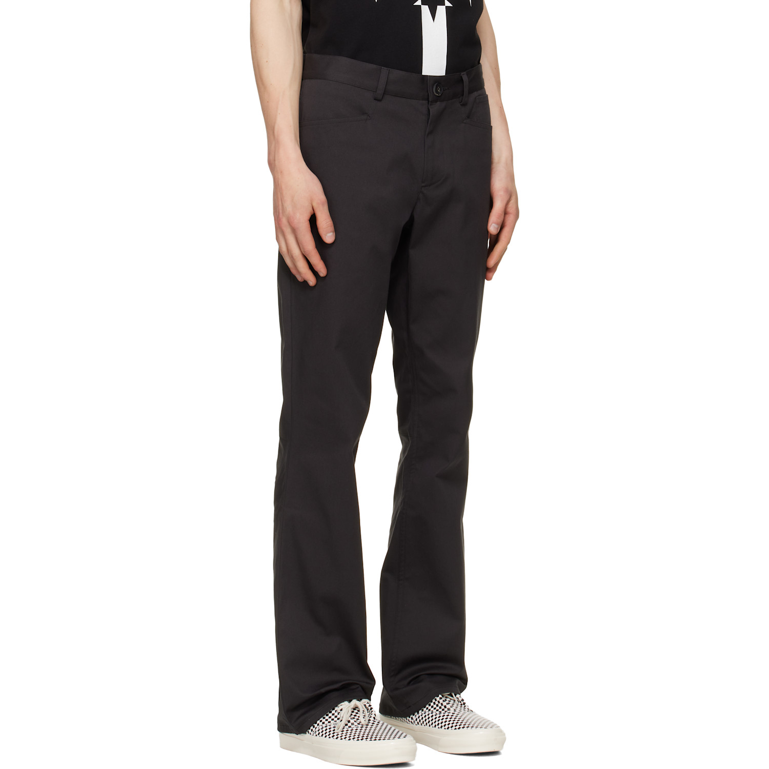  Jkeefer Gray Corey Bootcut Trousers 