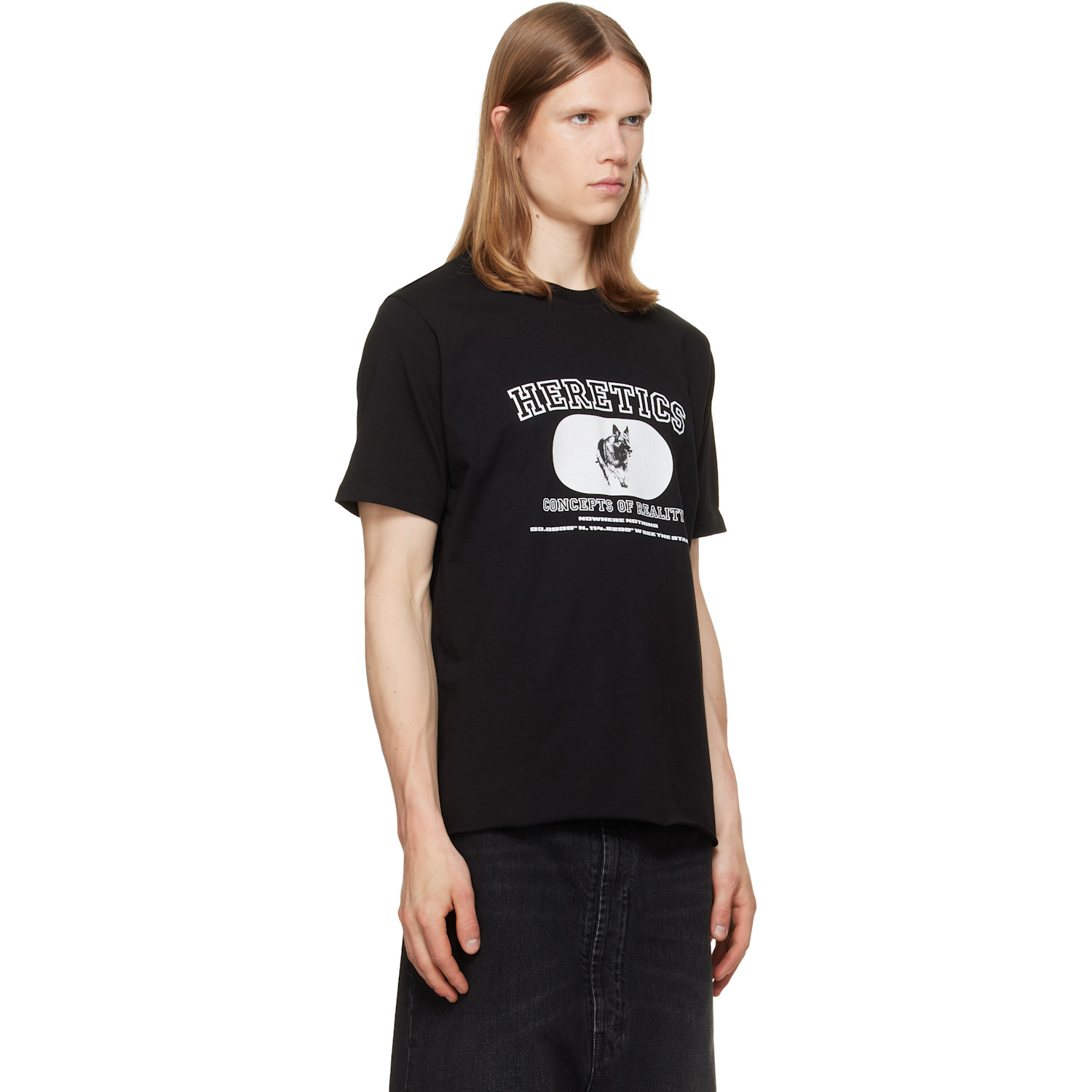  Jkeefer Black 'concepts Of Reality' T-shirt 