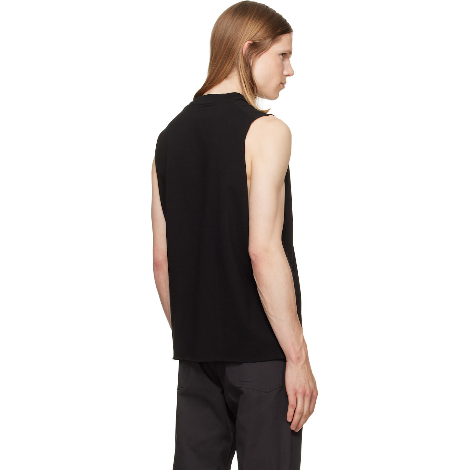  Jkeefer Black Flag Cut Sleeve Tank Top 