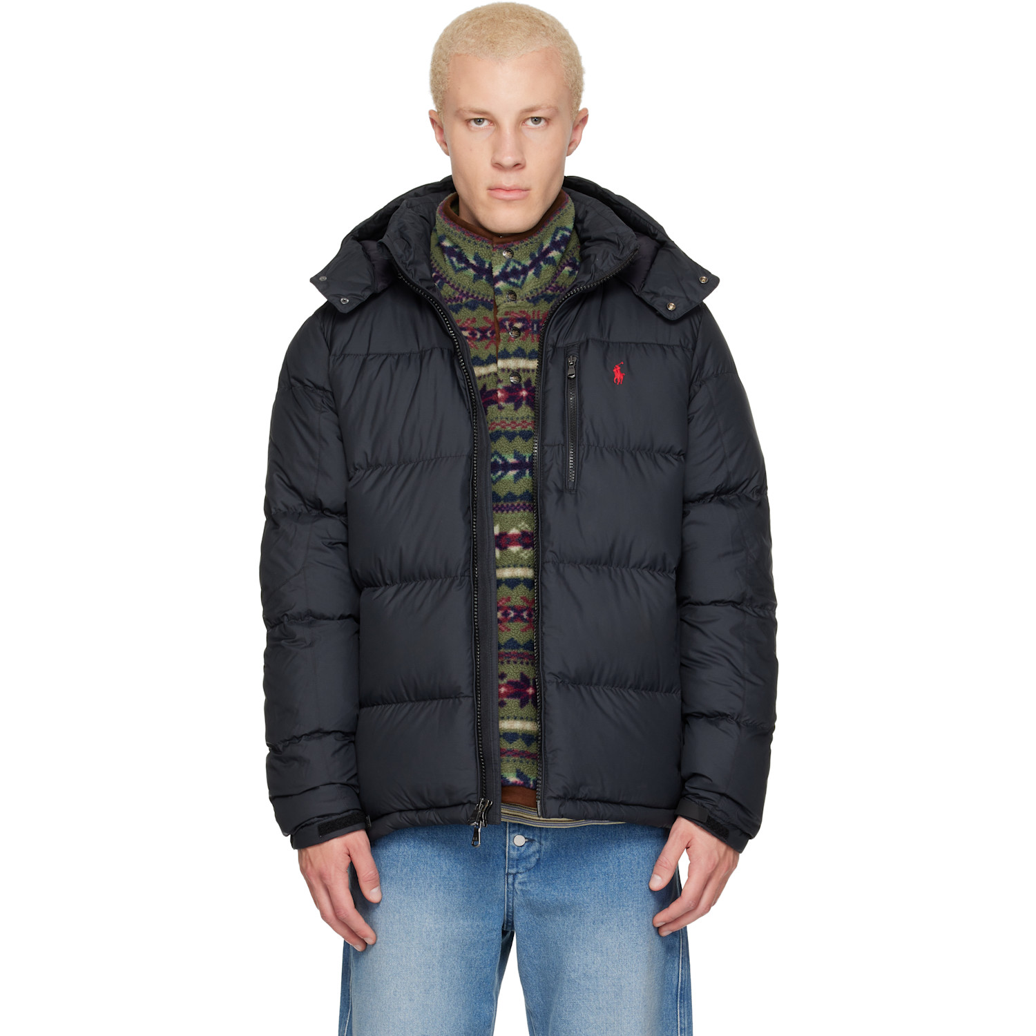 Polo Ralph Lauren Black 'The Gorham' Down Jacket