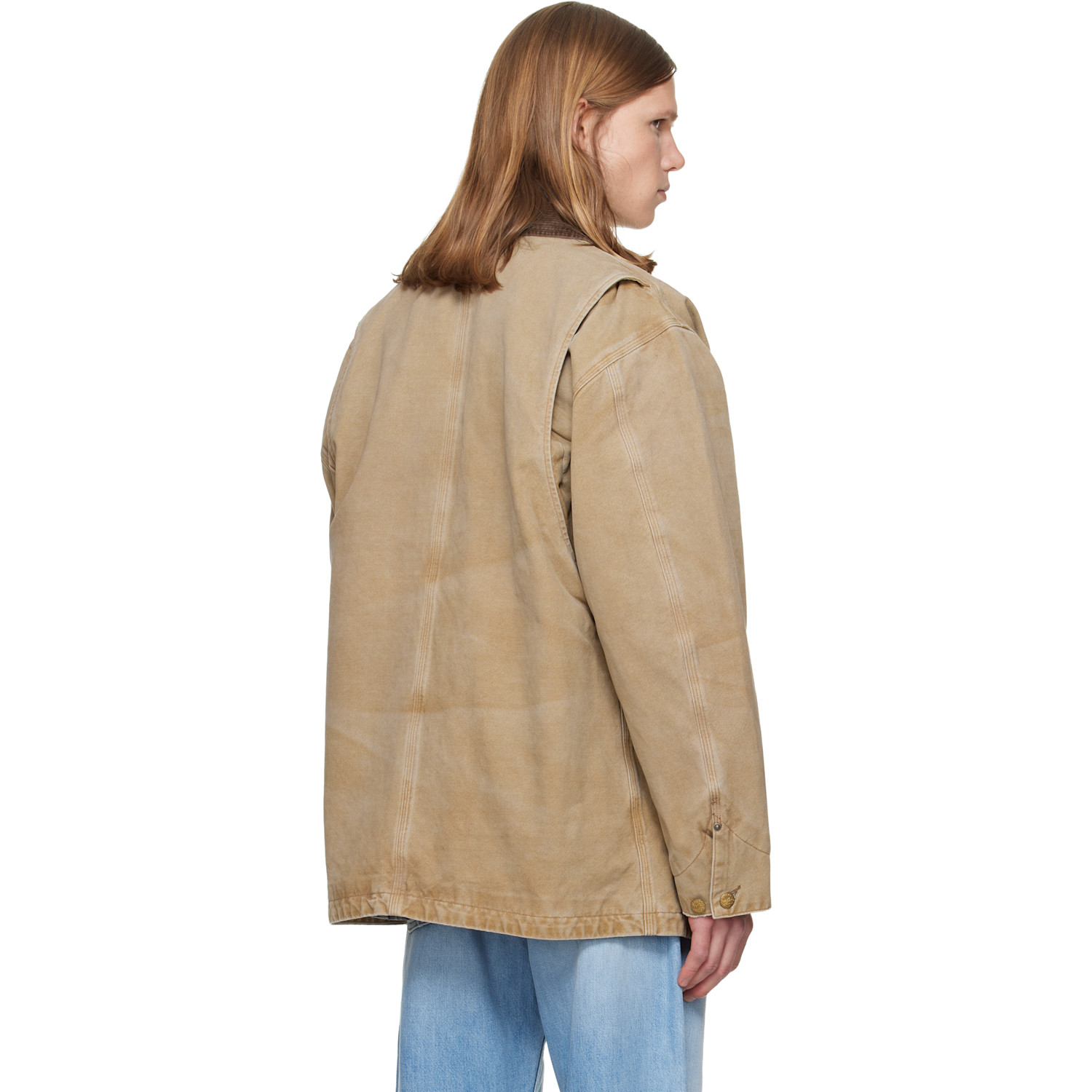  Polo Ralph Lauren Tan Canvas Field Jacket 