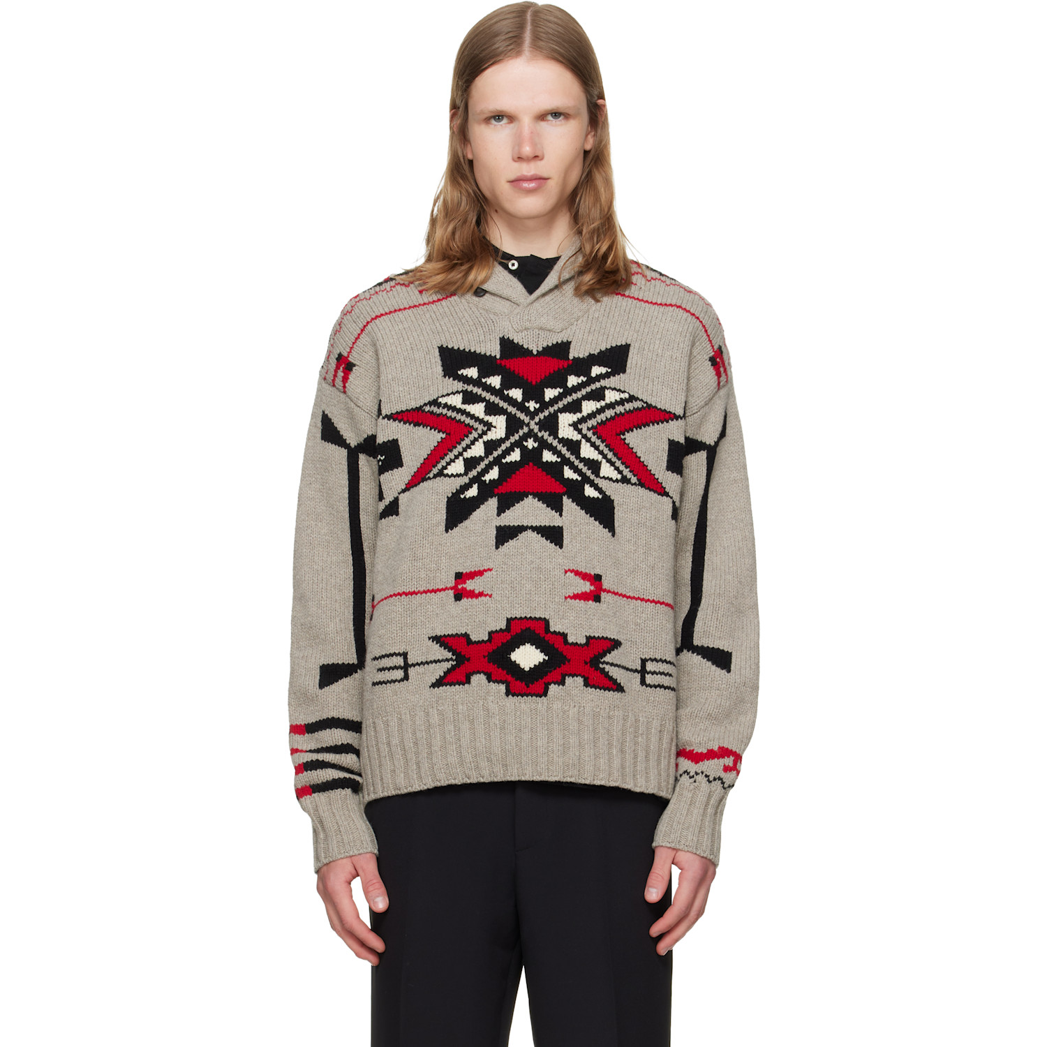 Polo Ralph Lauren Gray Tópa Edition Sky Lodge Sweater