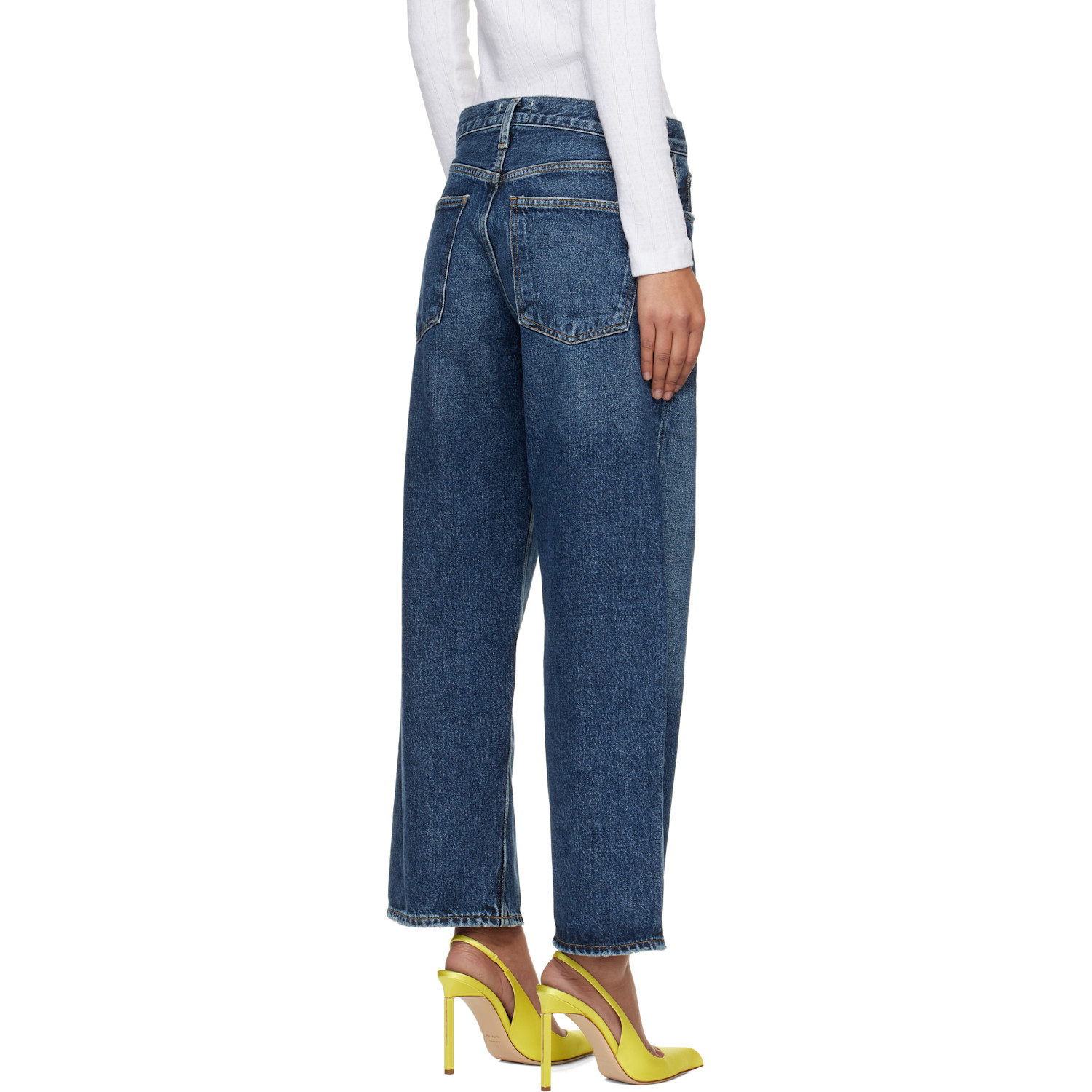  Agolde Navy Arc Jeans 