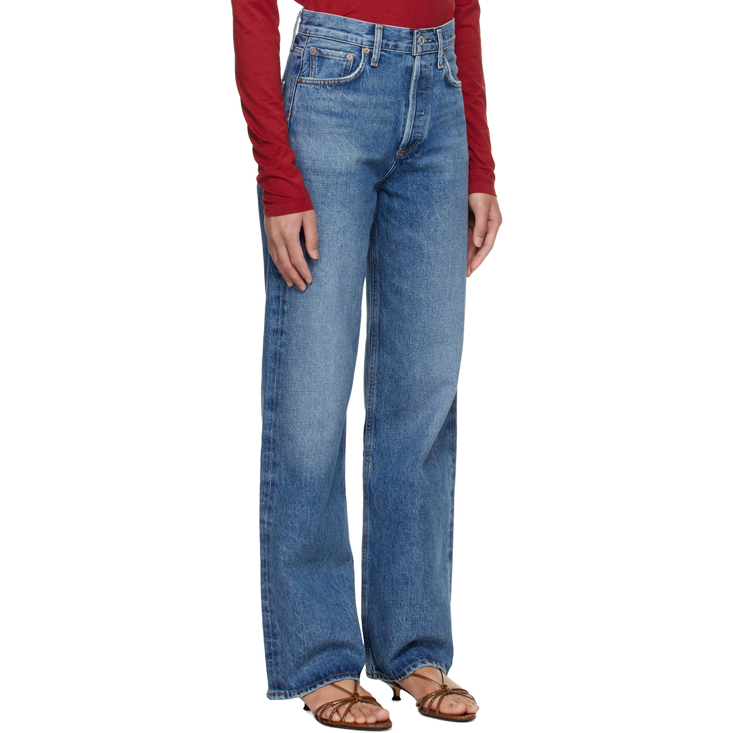  Agolde Blue Ren Jeans 