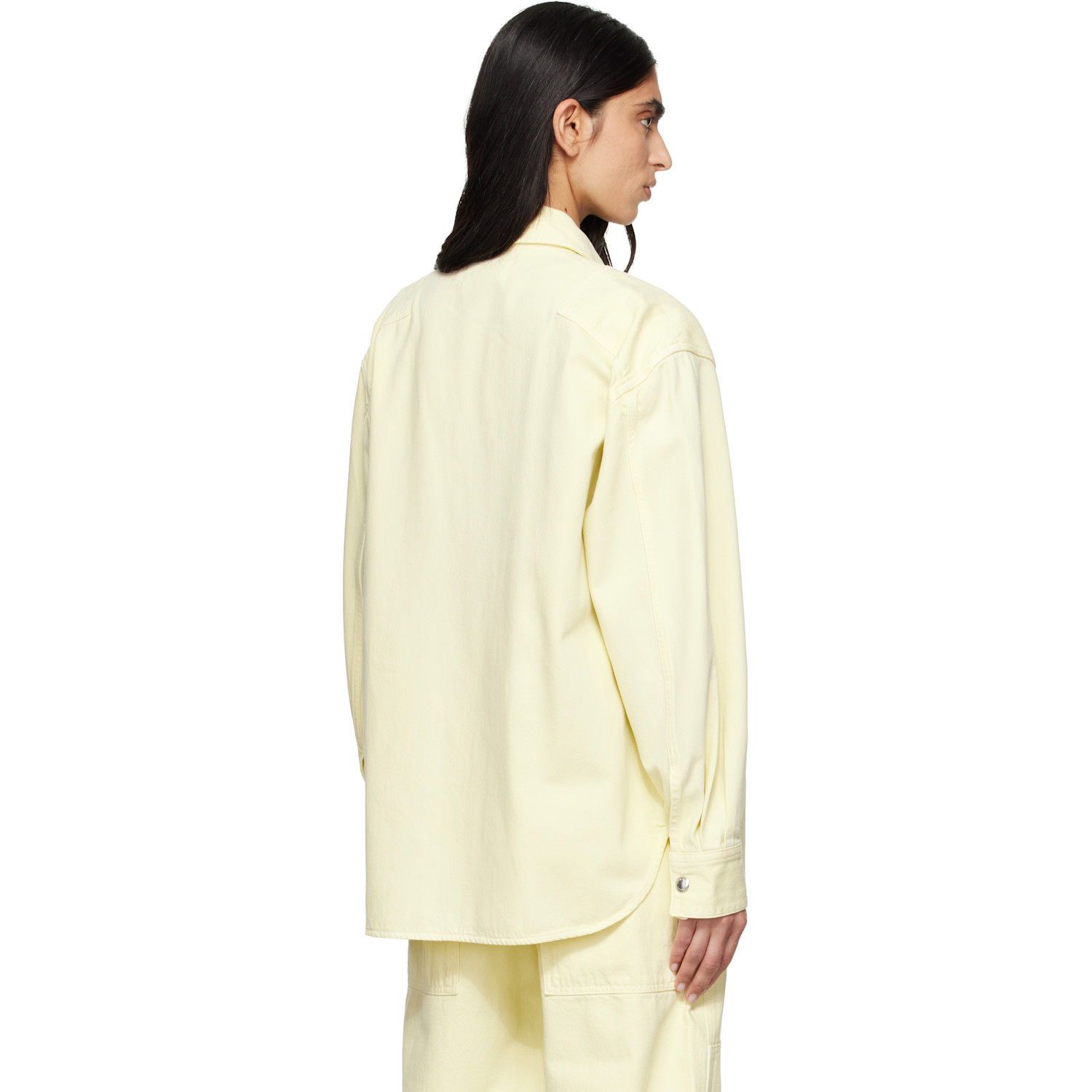  Agolde Yellow Laria Shirt 