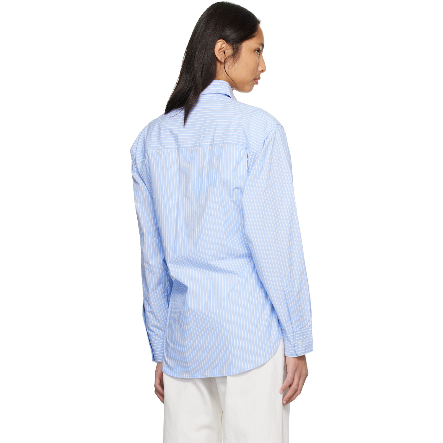 Agolde Blue Cinch Shirt 