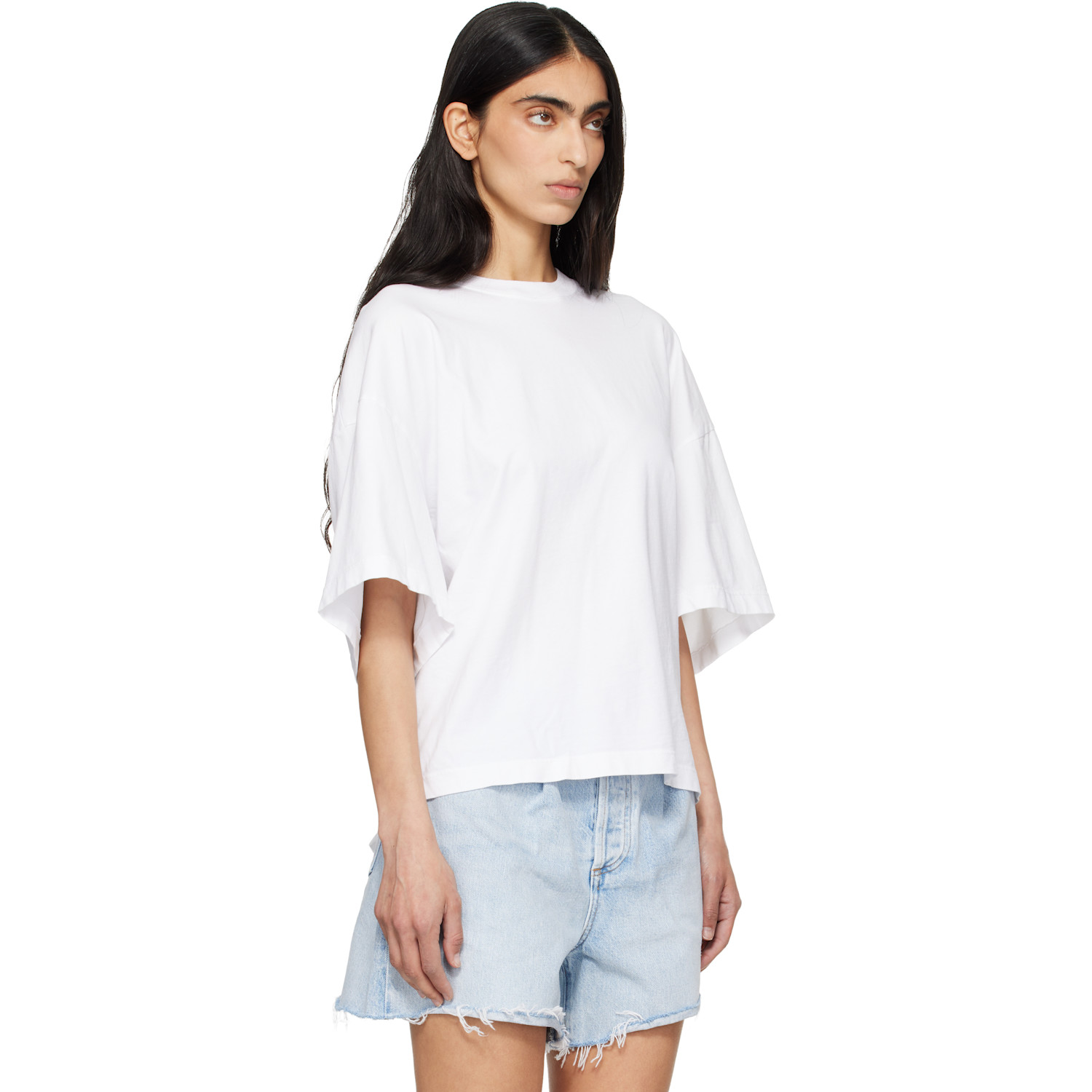  Agolde White Ellery T-shirt 