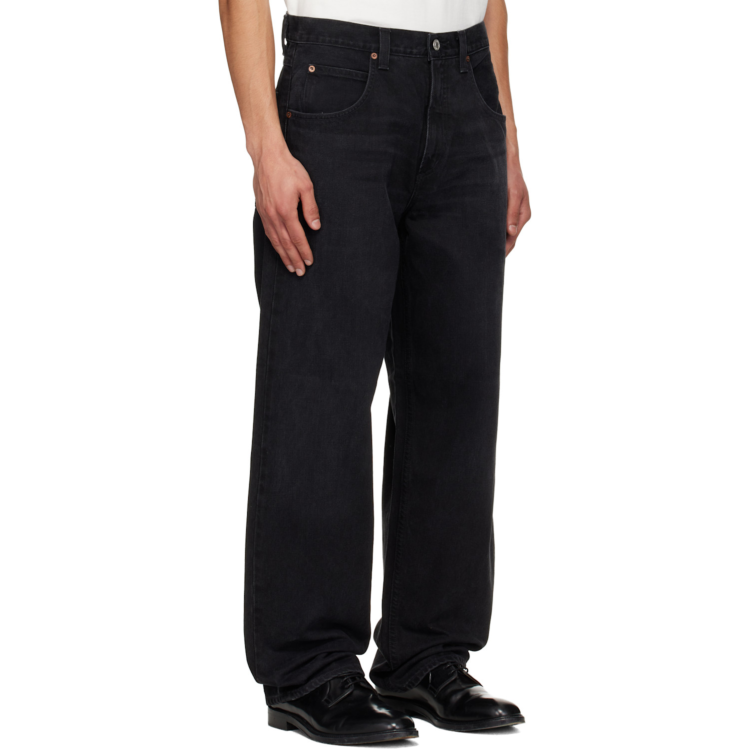  Agolde Black Fusion Jeans 