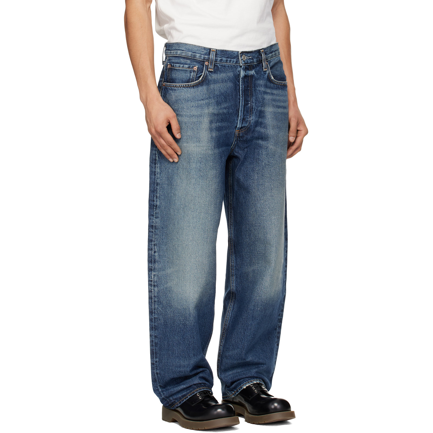  Agolde Blue Deven Jeans 