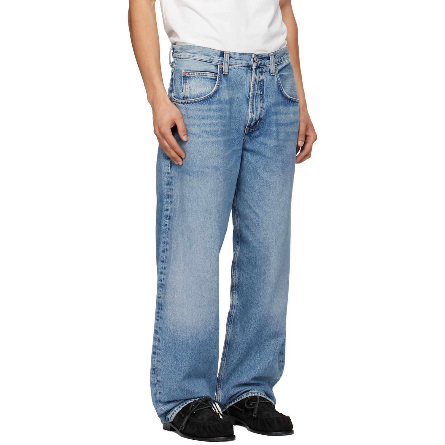  Agolde Blue Fusion Jeans 