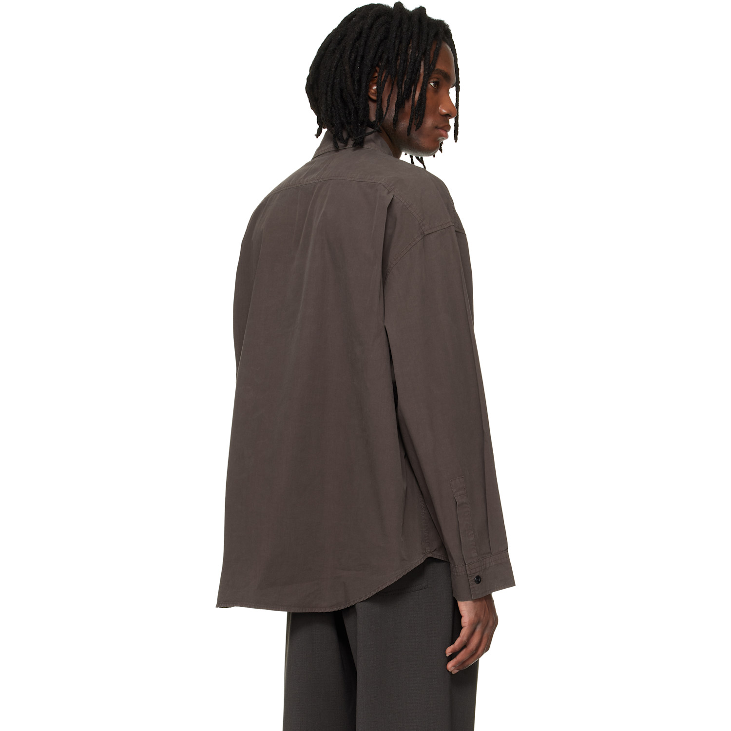  Agolde Brown Clark Shirt 