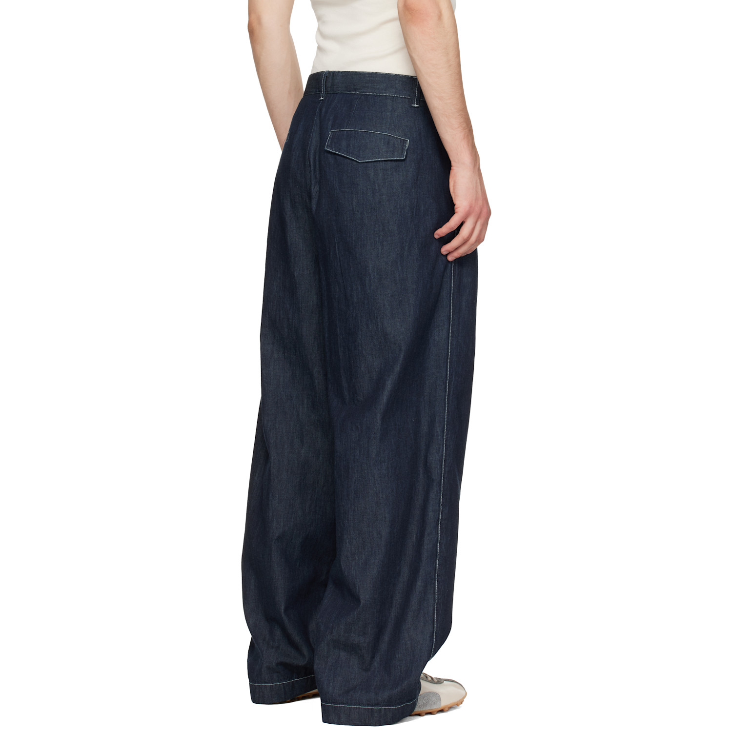  Solid Homme Navy Japanese Denim Jeans 