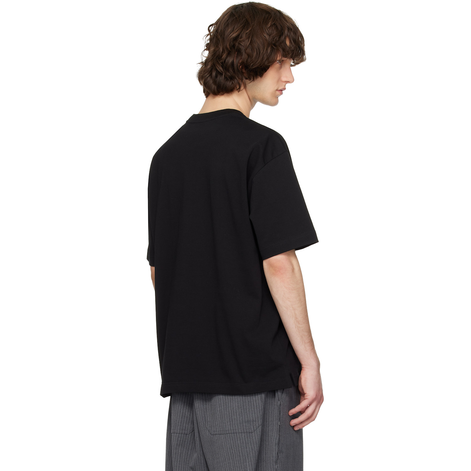  Solid Homme Black 'object Of Obsession' T-shirt 