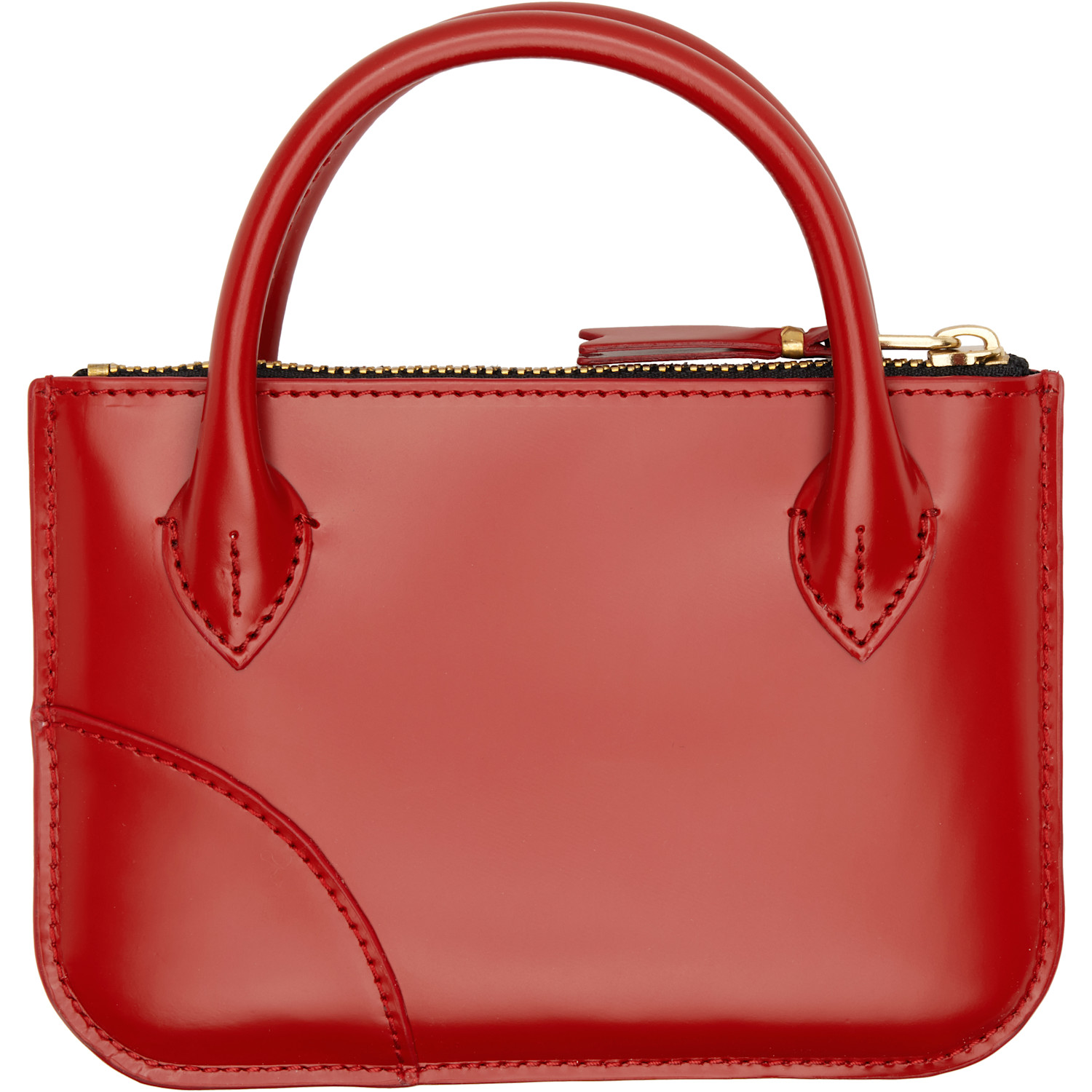  Comme Des Garçons Wallets Red Handles Pouch 