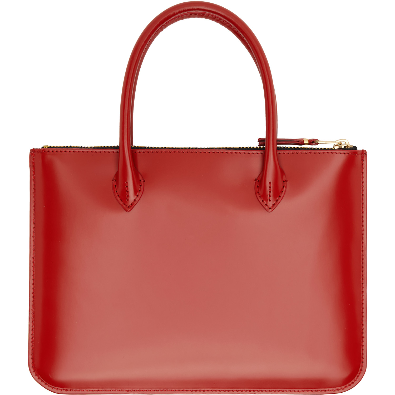  Comme Des Garçons Wallets Red Handles Large Pouch 