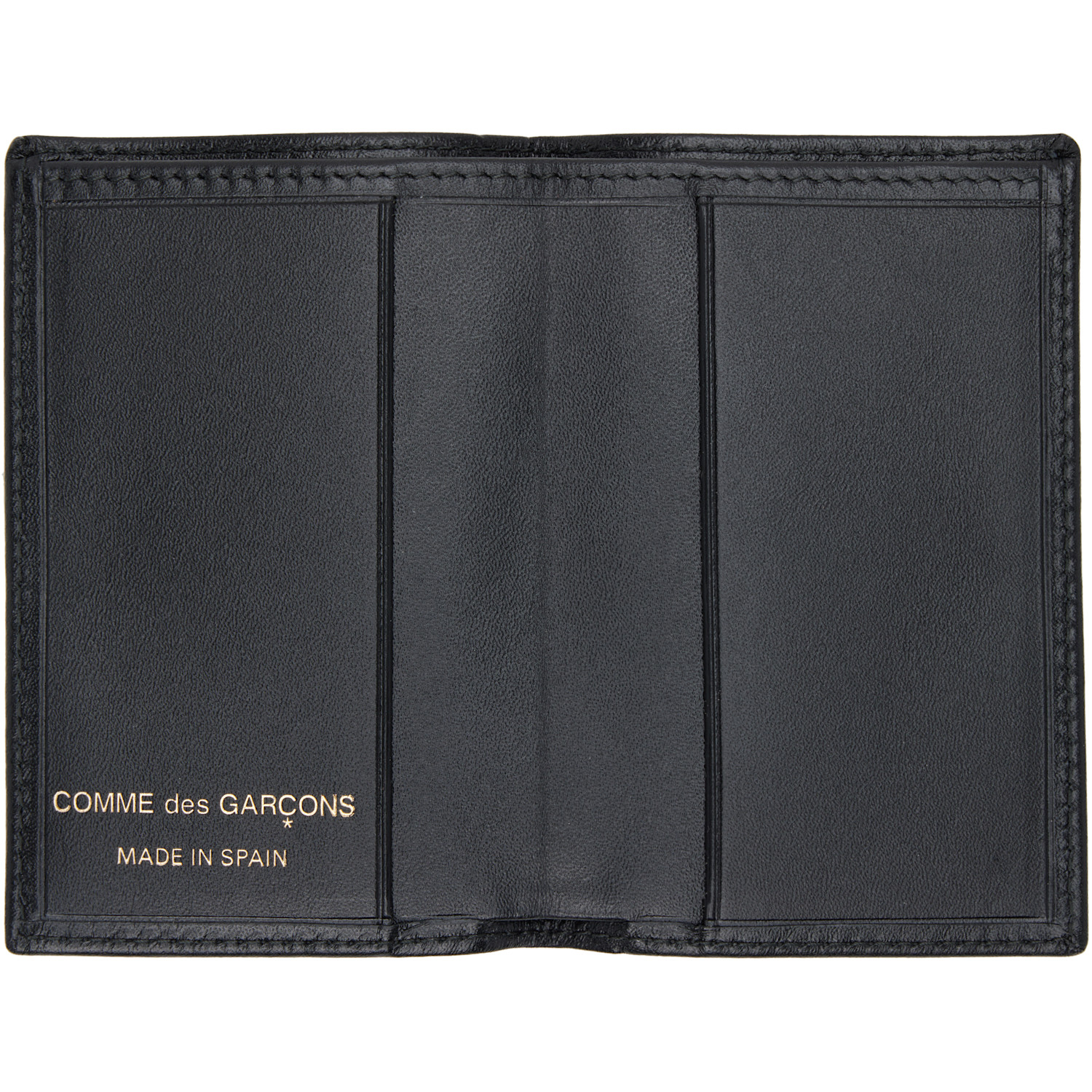  Comme Des Garçons Wallets Black Classic Leather Line Wallet 