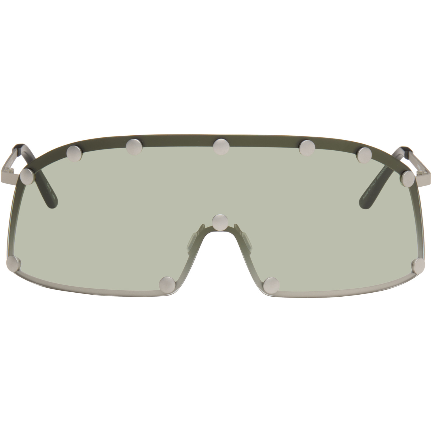 Rick Owens White Rick Sunglasses | Smart Closet
