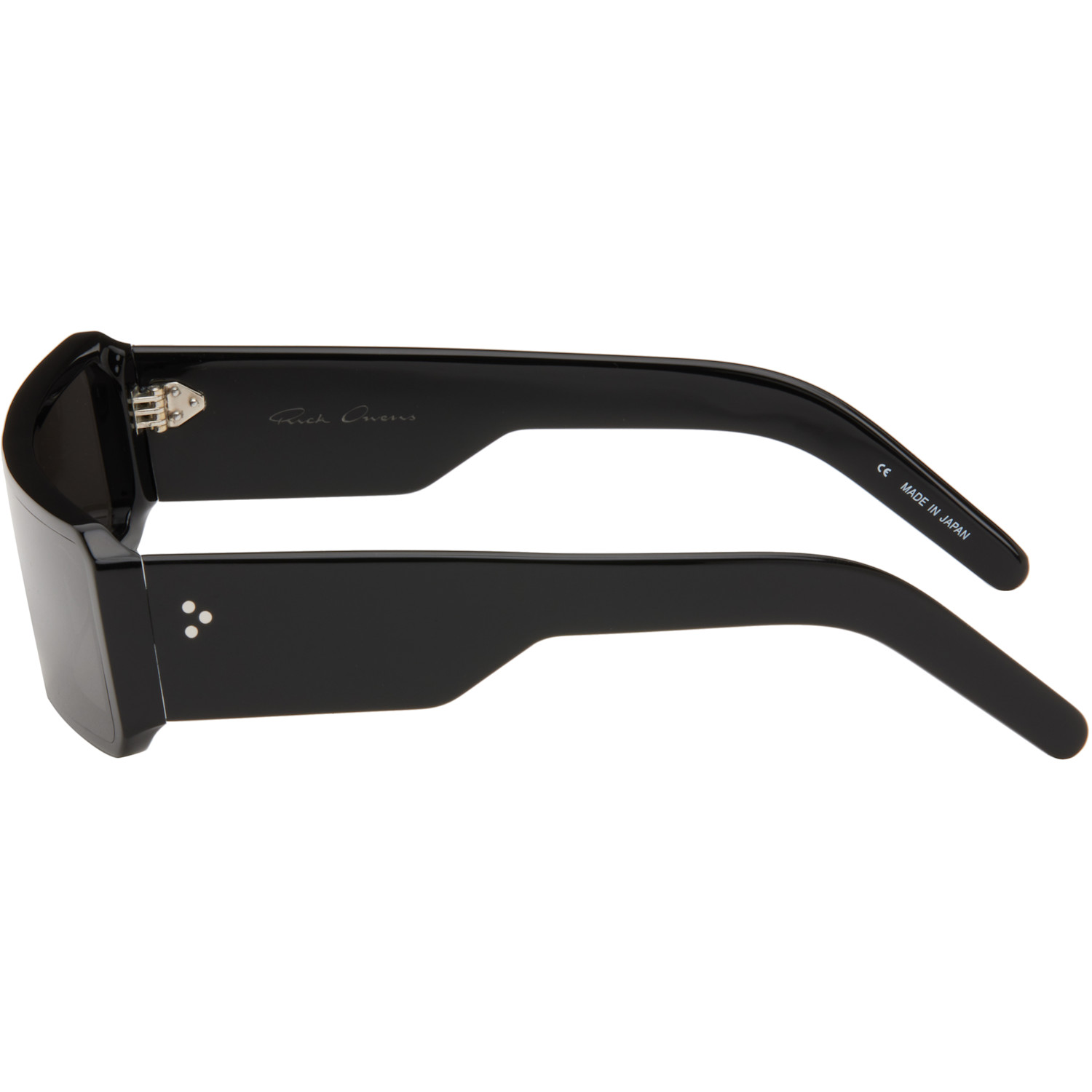  Rick Owens Black Geth Sunglasses 