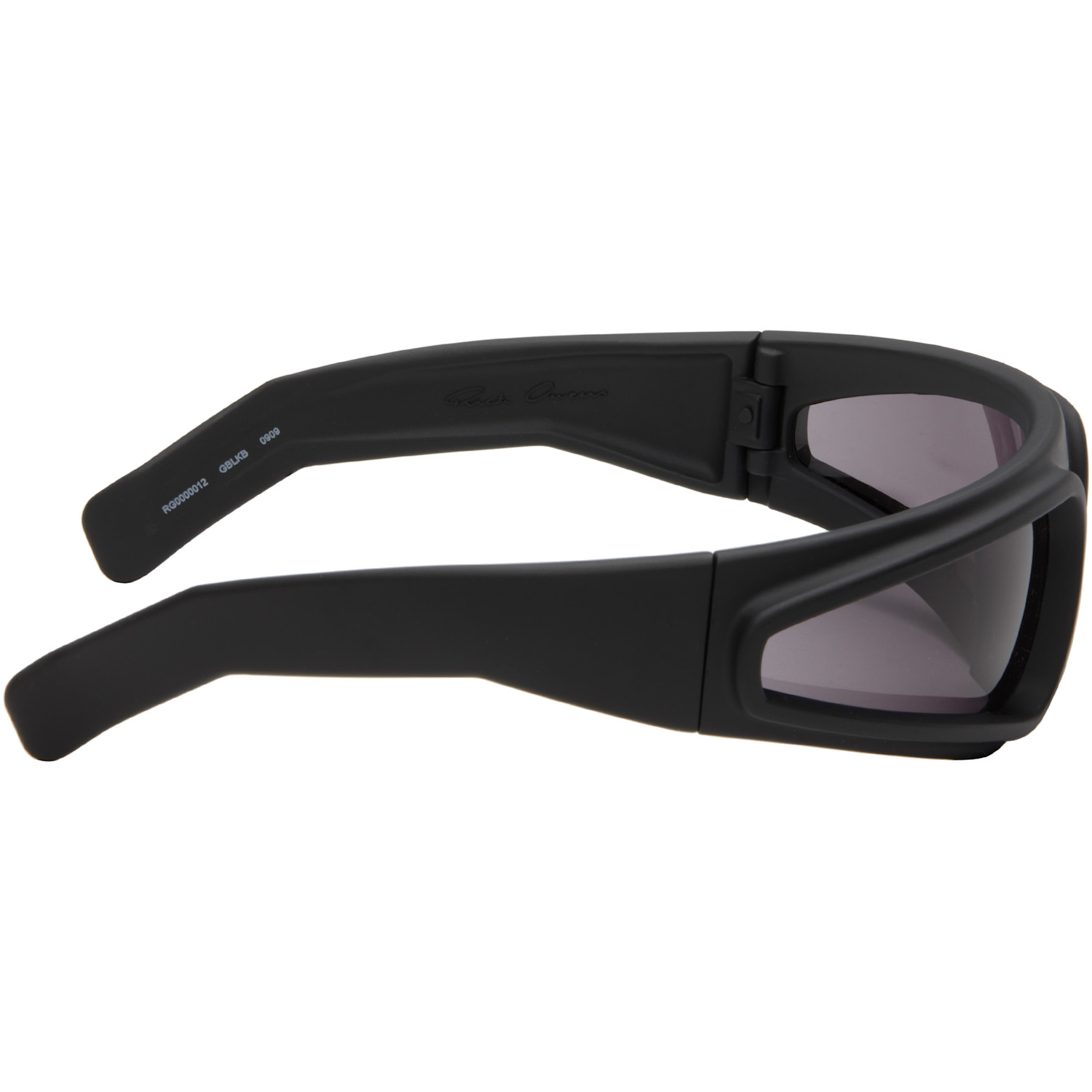  Rick Owens Black Temple Ryder Sunglasses 