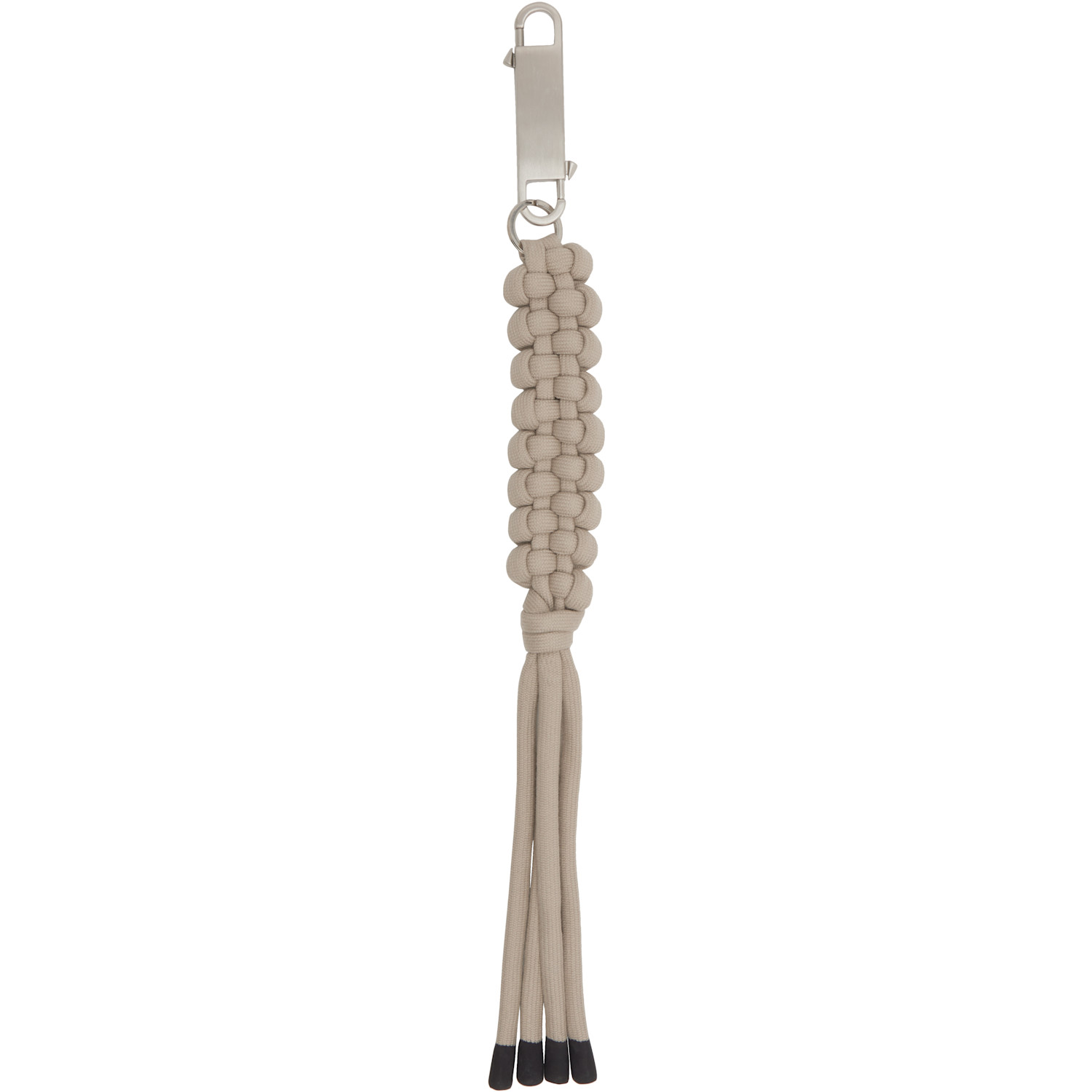  Rick Owens Moncler + Rick Owens Off-white Hiking Rope Keychain 