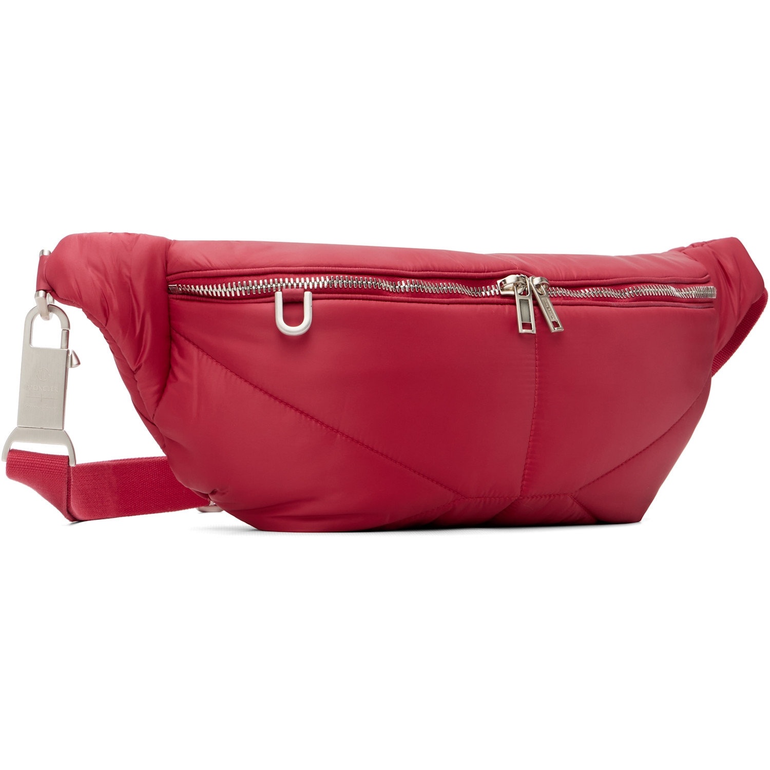  Rick Owens Moncler + Rick Owens Red Bumbag 