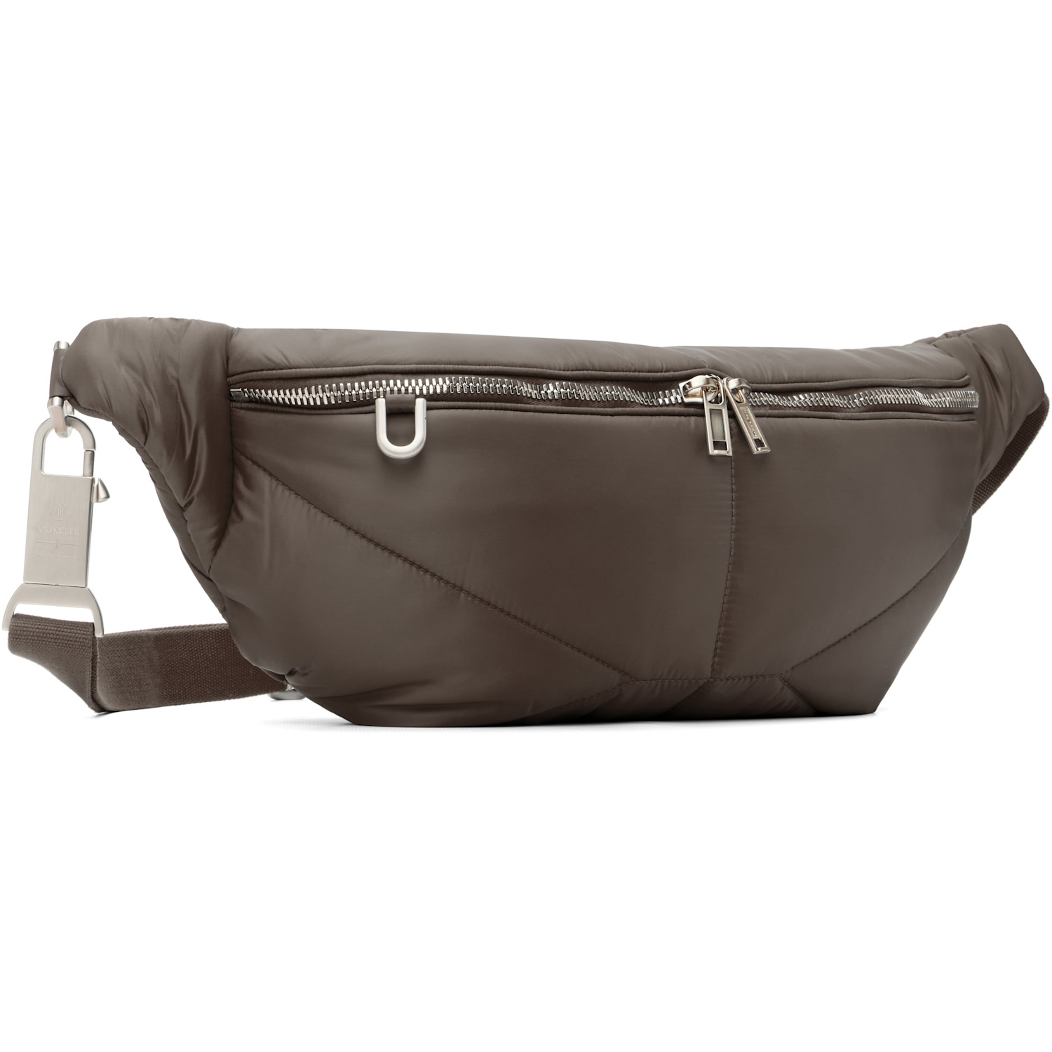  Rick Owens Moncler + Rick Owens Gray Bumbag 
