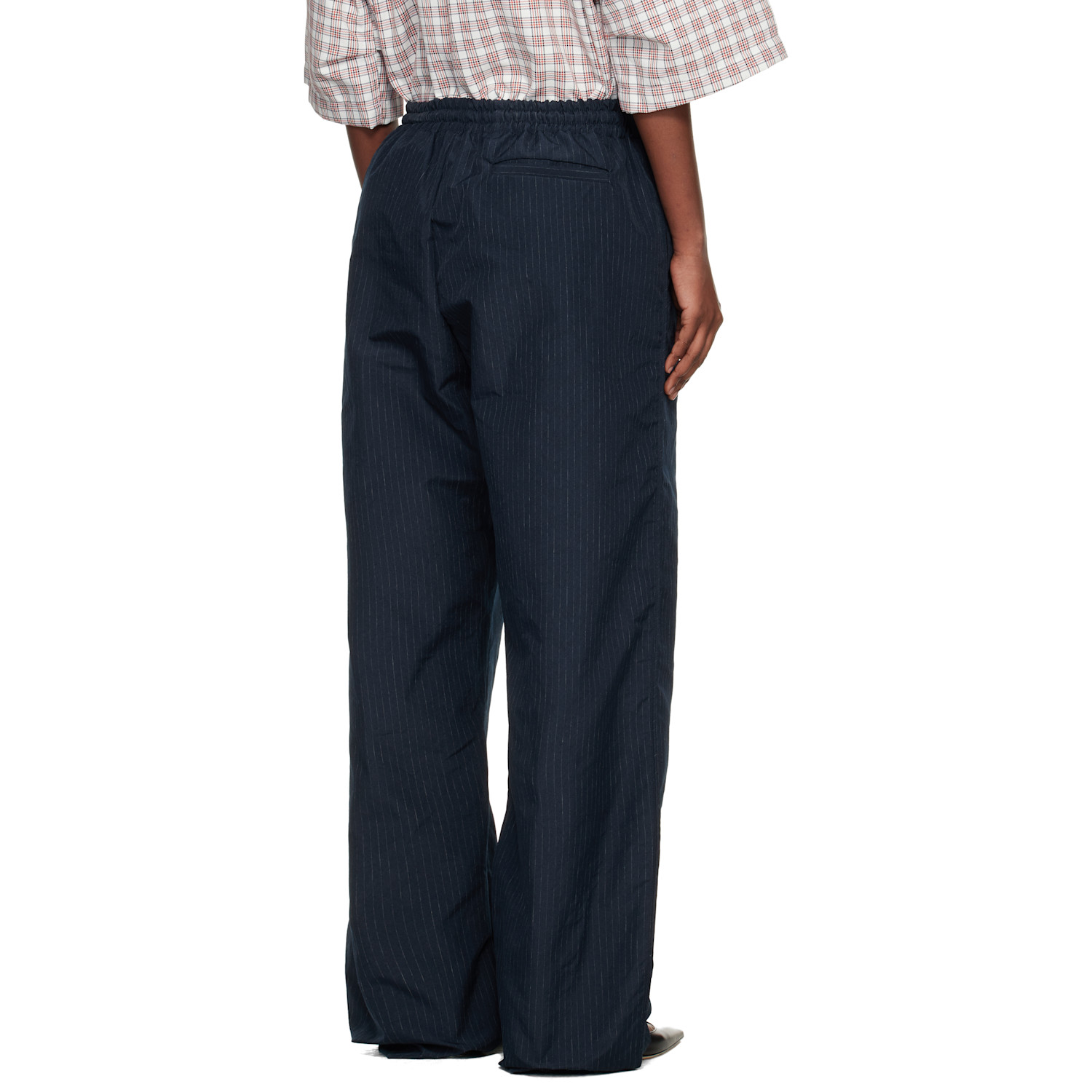  Willy Chavarria Navy Ruff Rider Track Pants 