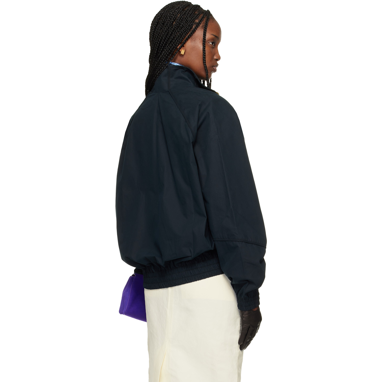  Willy Chavarria Black Ruff Rider Track Jacket 