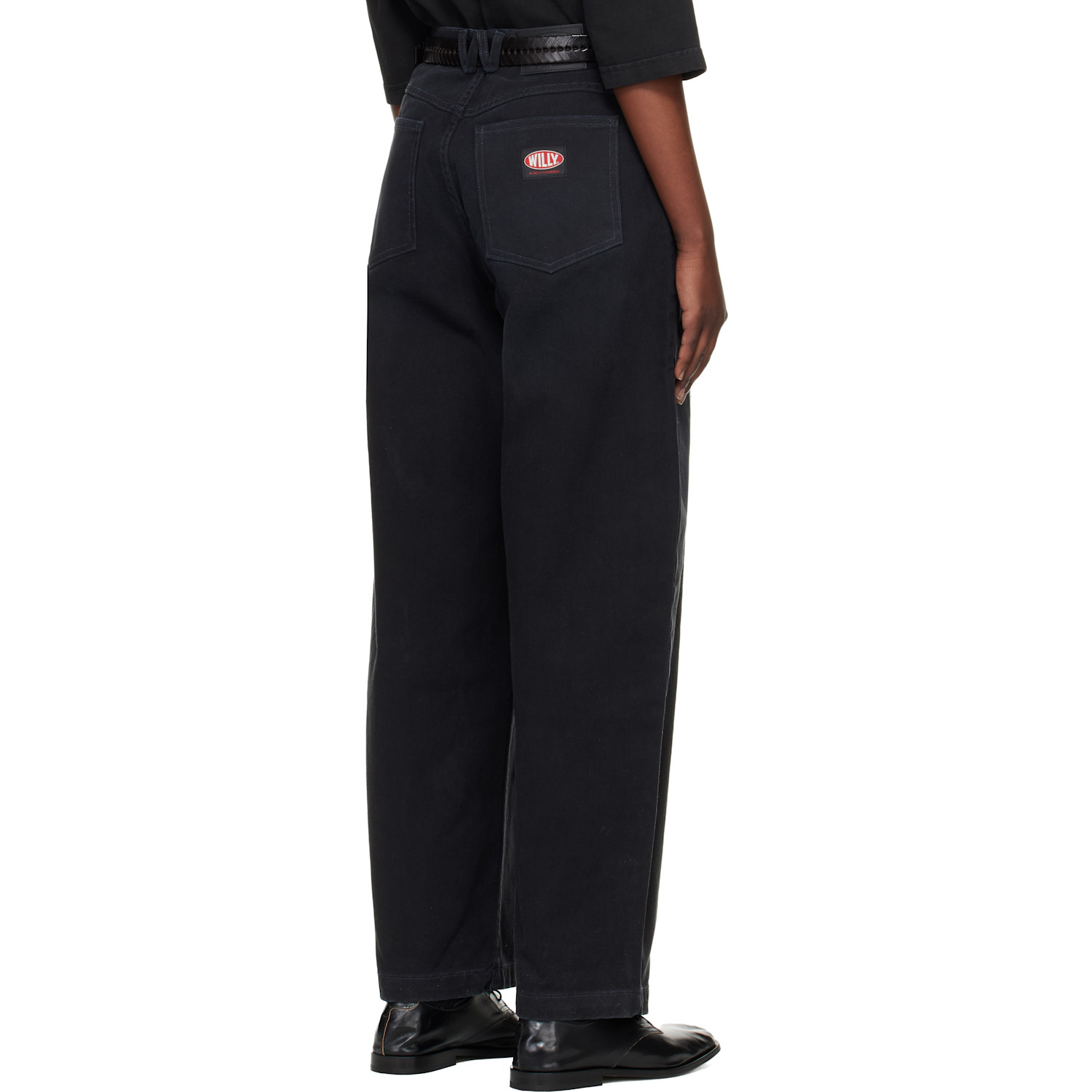  Willy Chavarria Black Bad Girl Jeans 