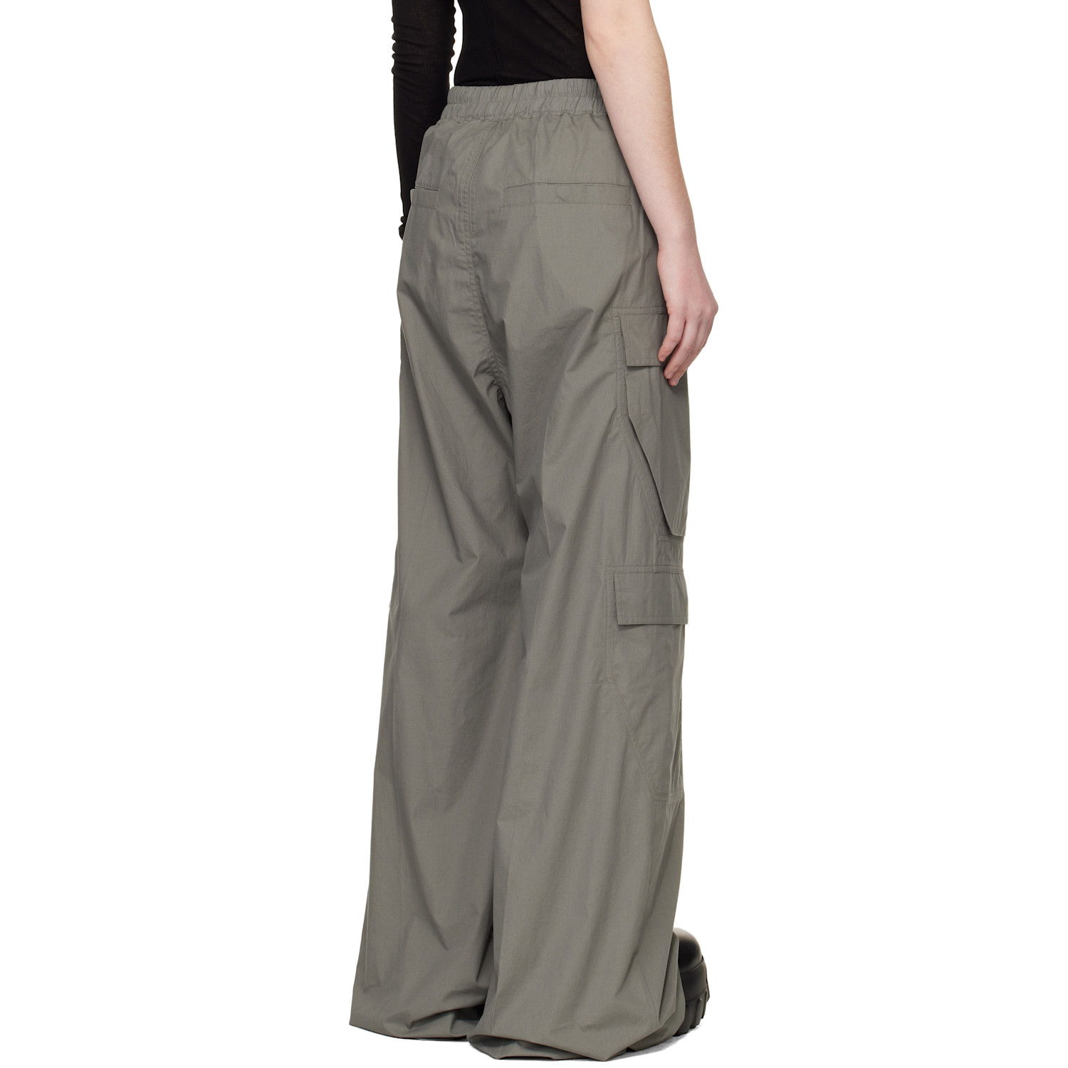  Rick Owens Khaki Temple Cargobelas Cargo Pants 