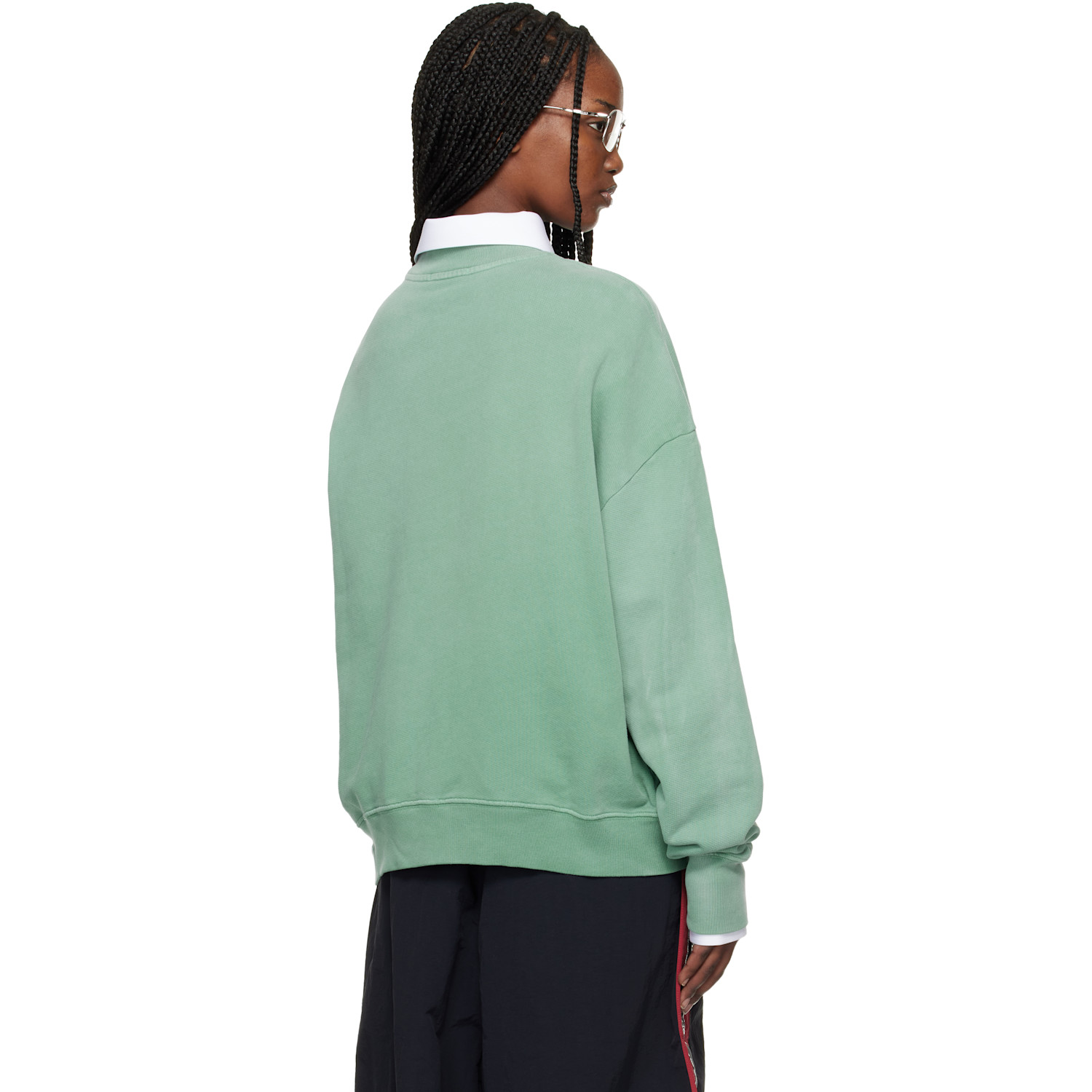  Willy Chavarria Green 'chavarria Community Center' Standard Sweatshirt 