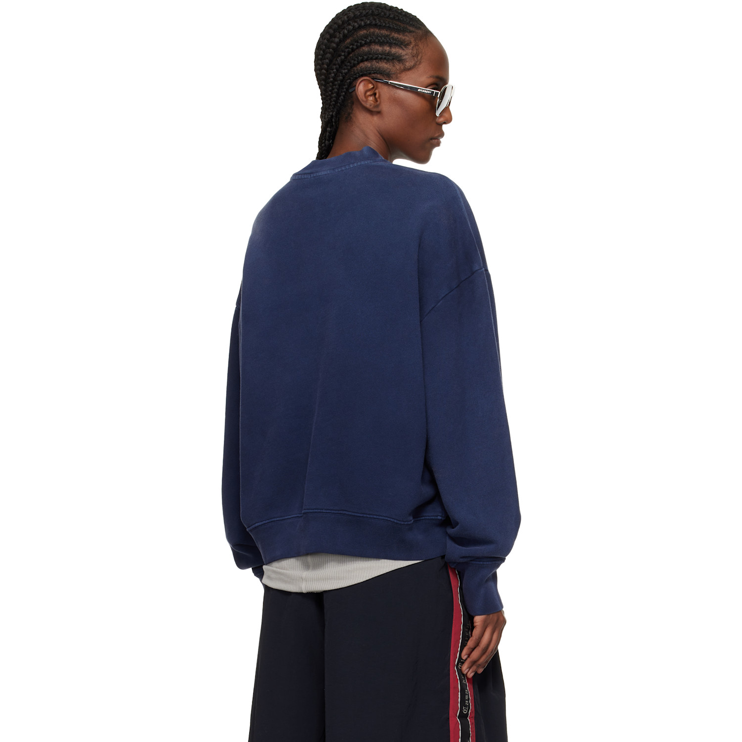  Willy Chavarria Navy 'chavarria Community Center' Standard Sweatshirt 