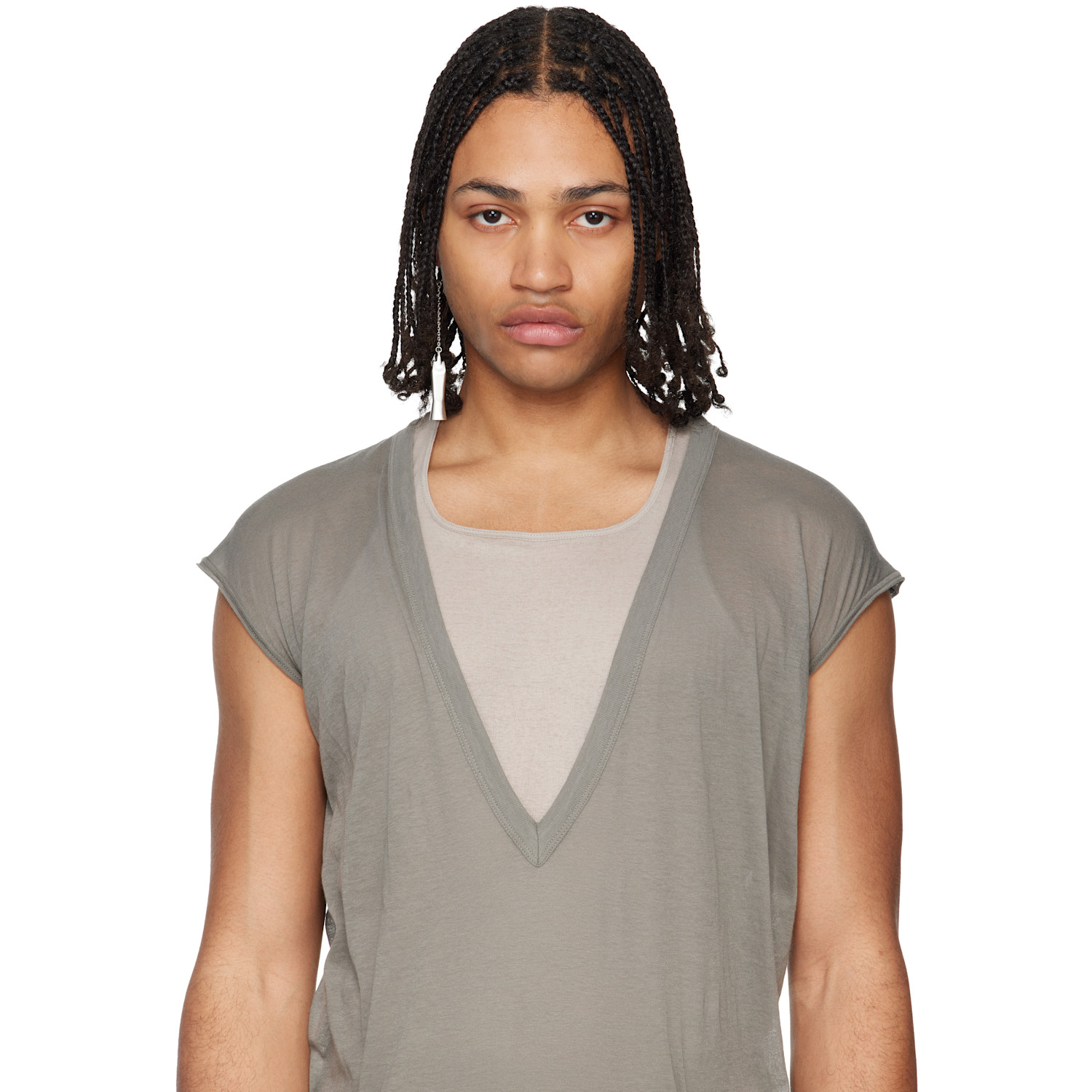  Rick Owens Temple Sister Single Earring 