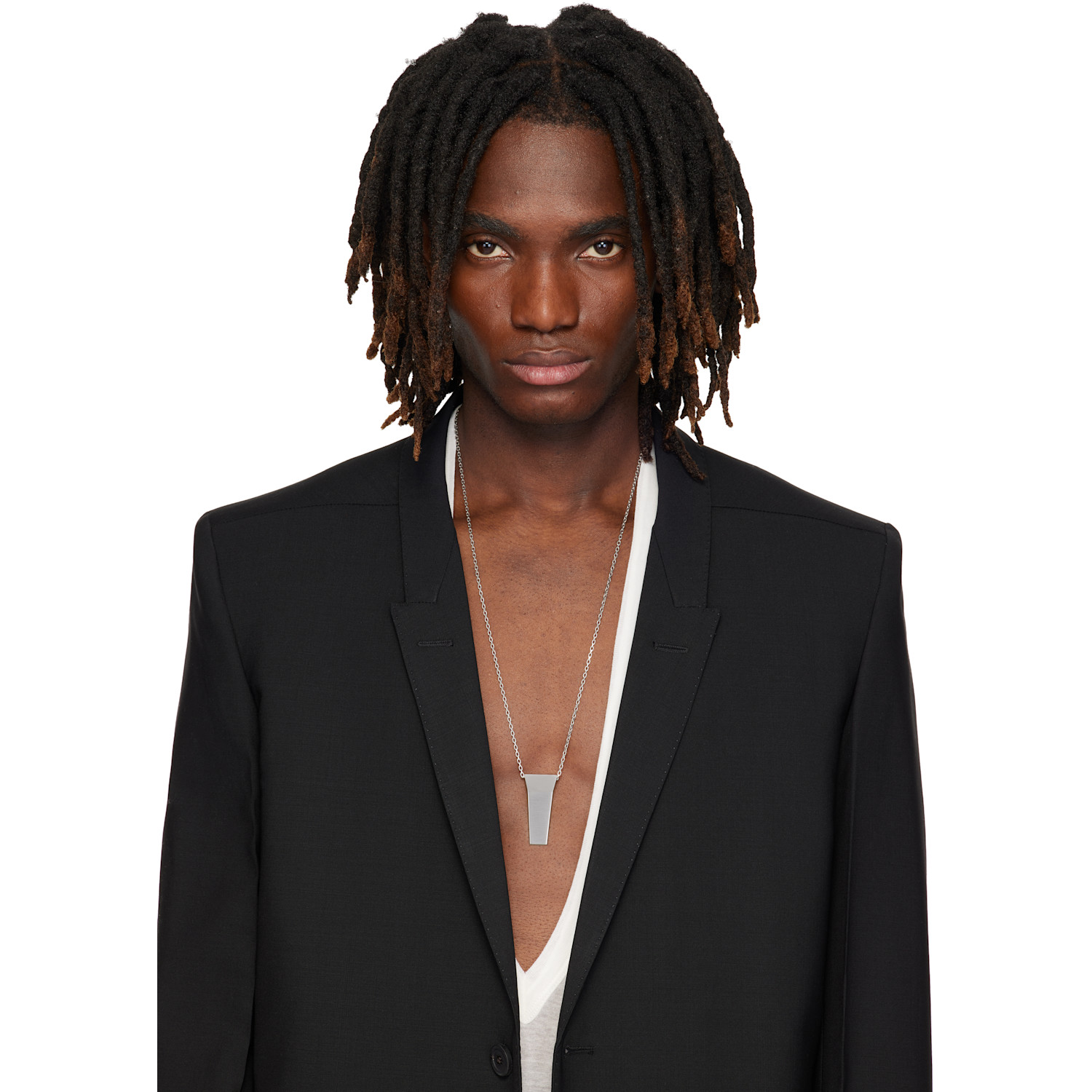  Rick Owens Trunk Charm Necklace 