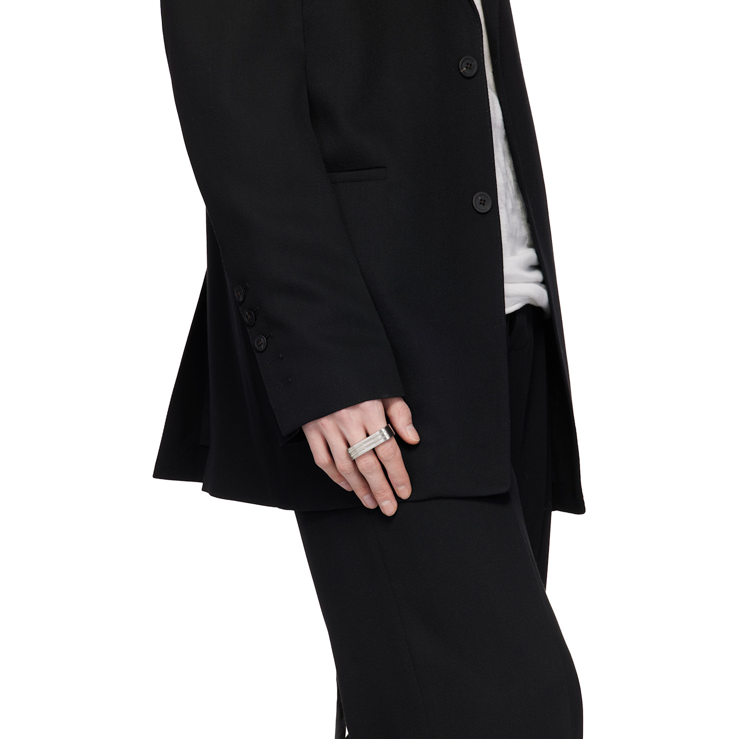  Rick Owens Double Grill Ring 